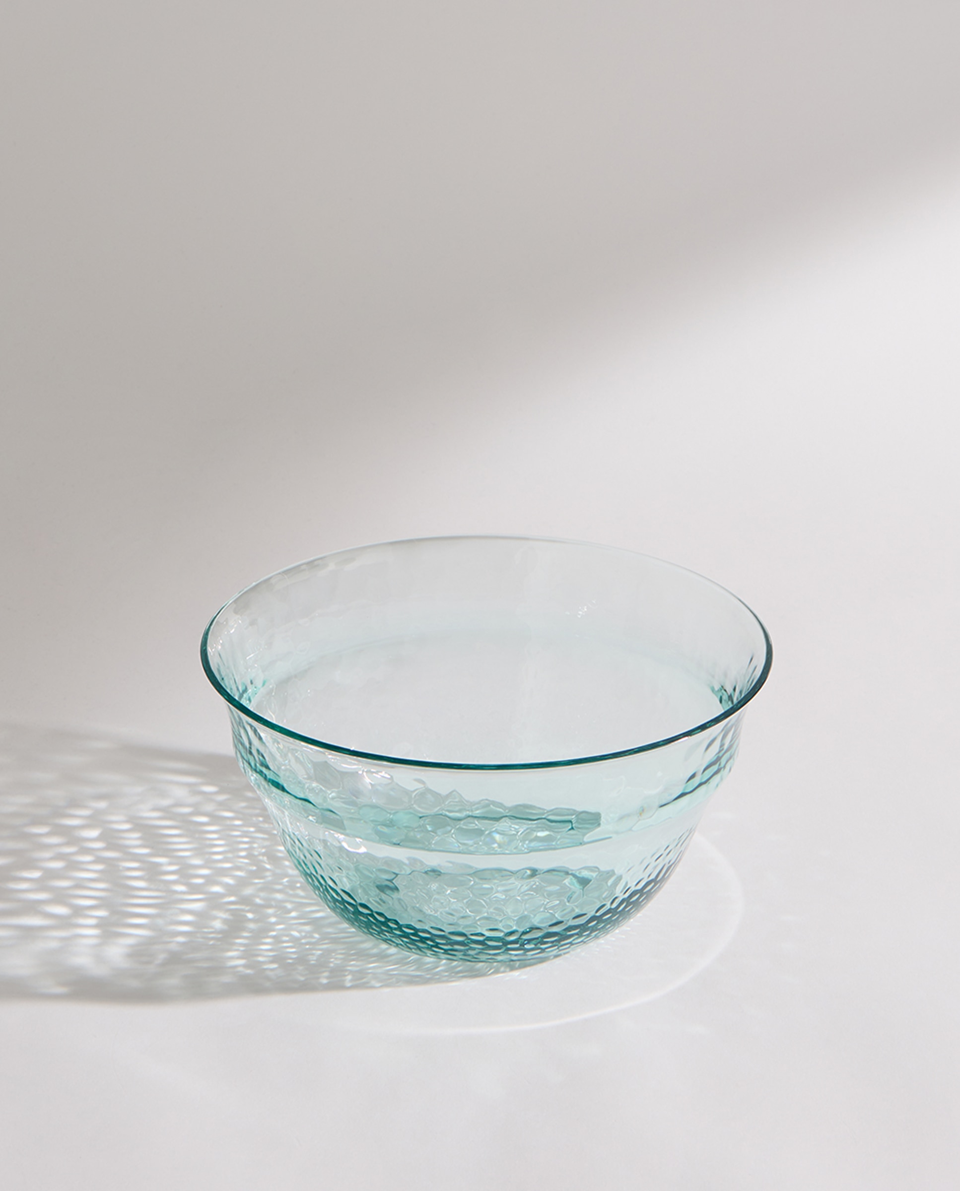 Ensaladera alta de melamina para exterior Diamond Turquesa-2