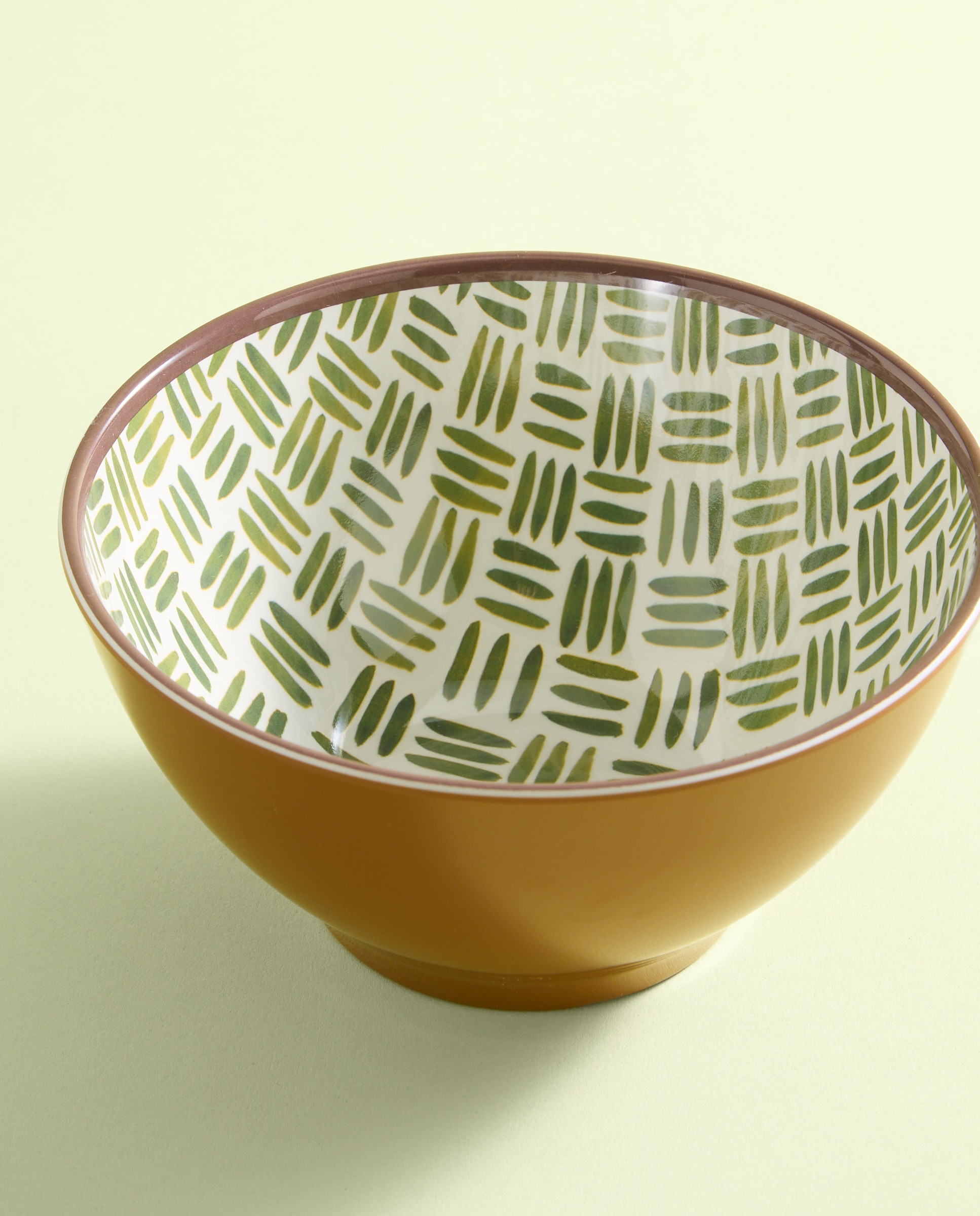 Imagen 0 de Bowl de melamina para exterior anillos Ethno