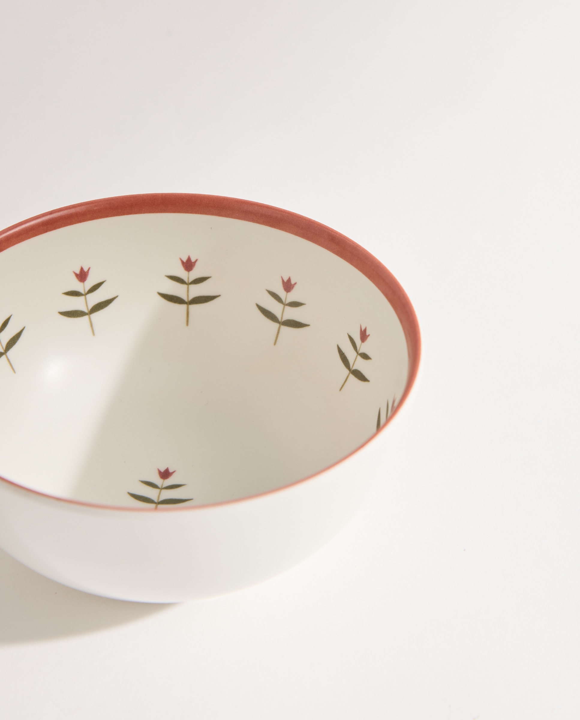 Bowl de melamina para exterior Tulip Rosa-3