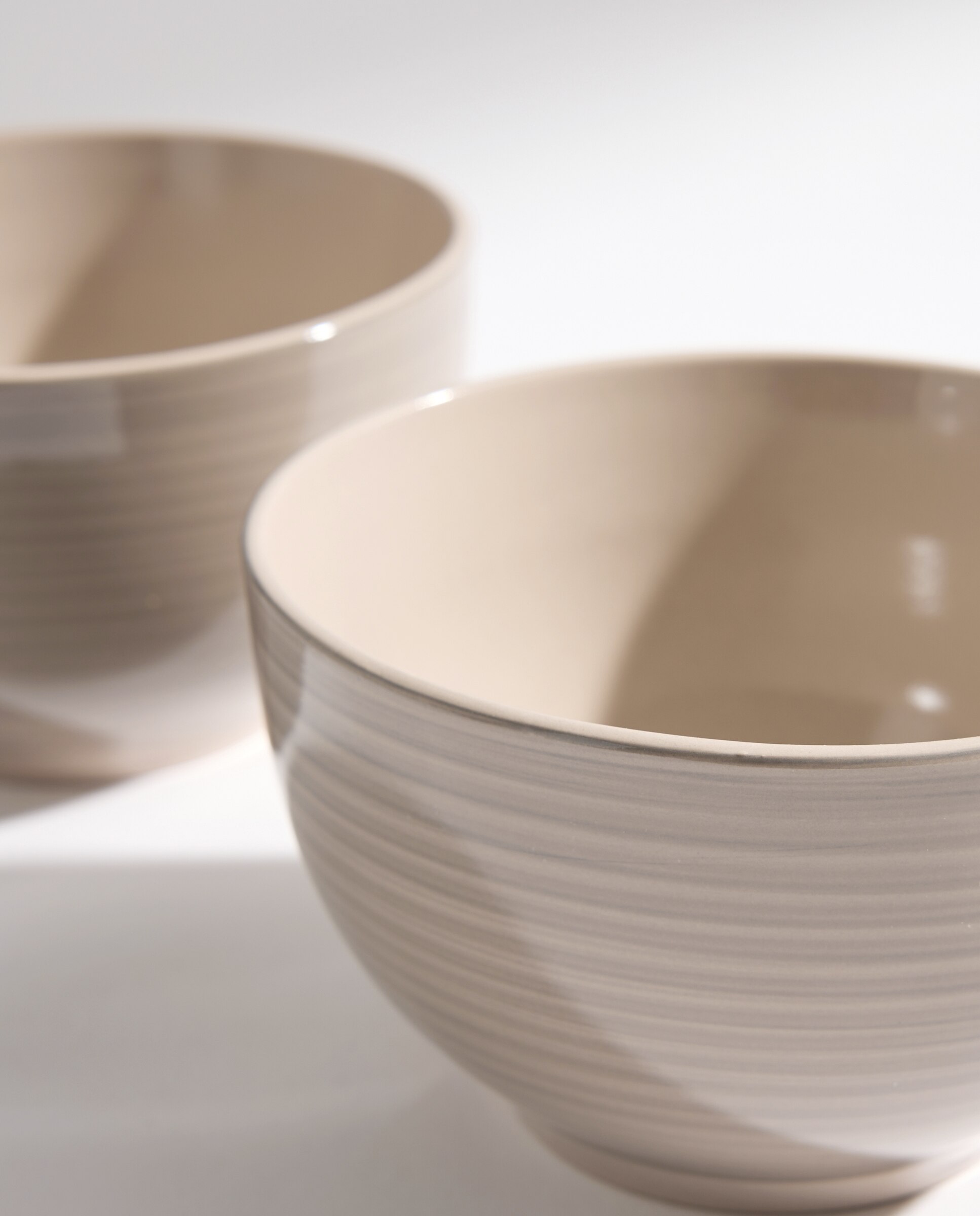Set de 2 bowls Greta Gris medio-4