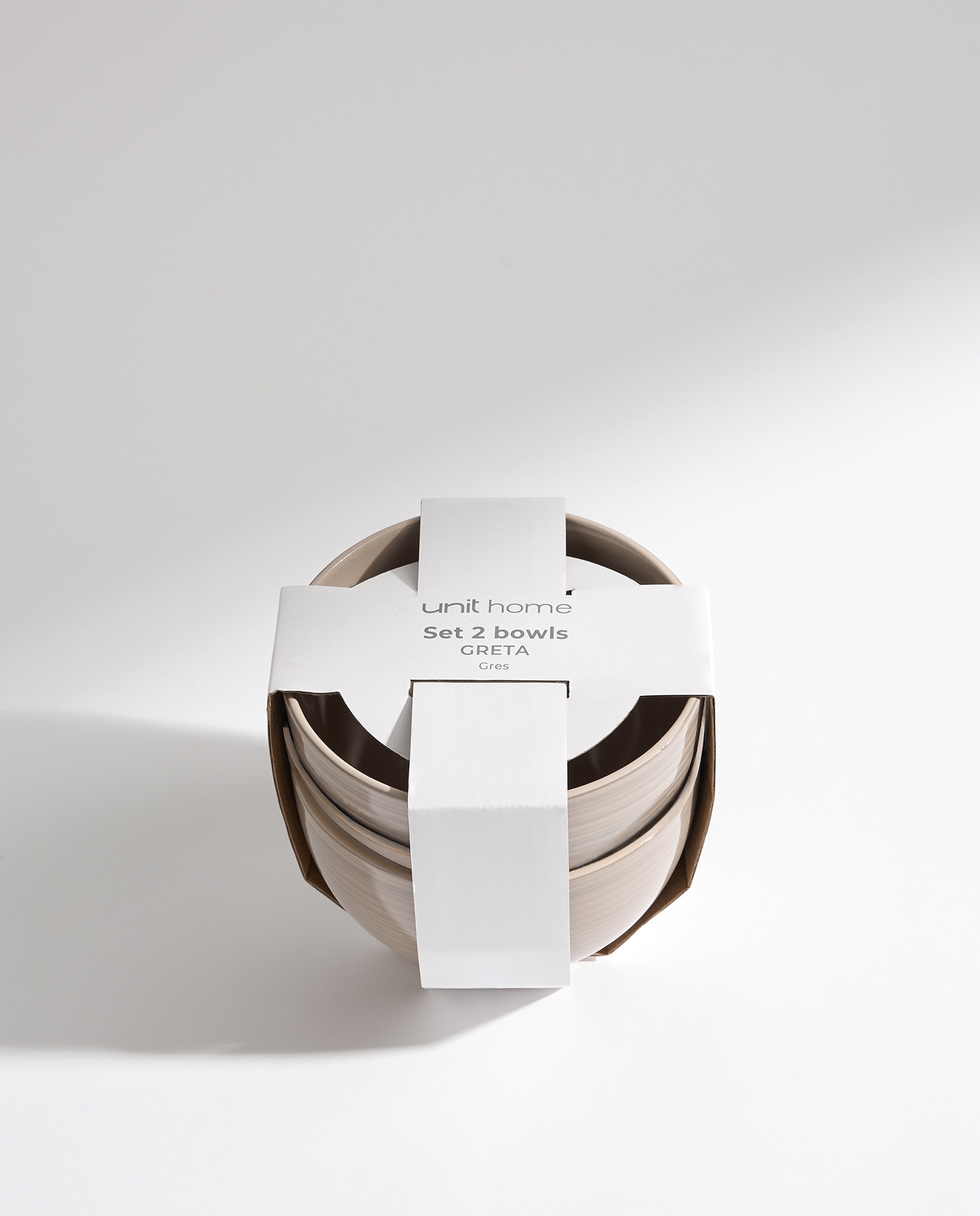 Set de 2 bowls Greta Gris medio-5