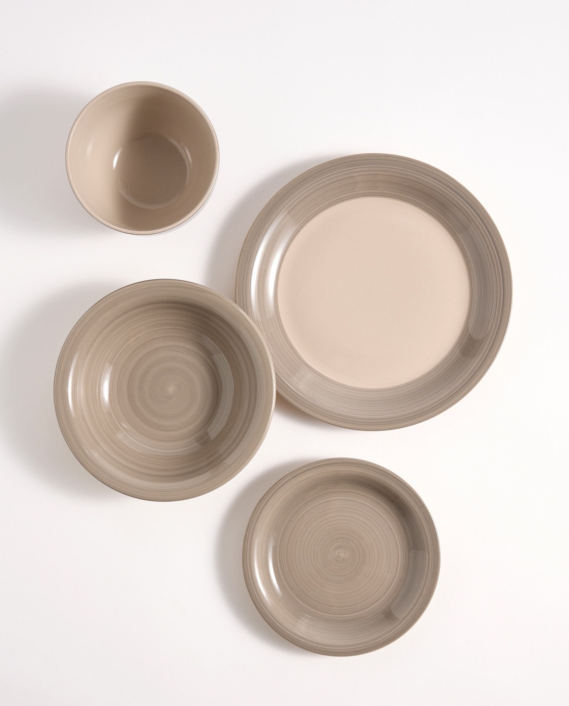Set de 2 bowls Greta Gris medio-6