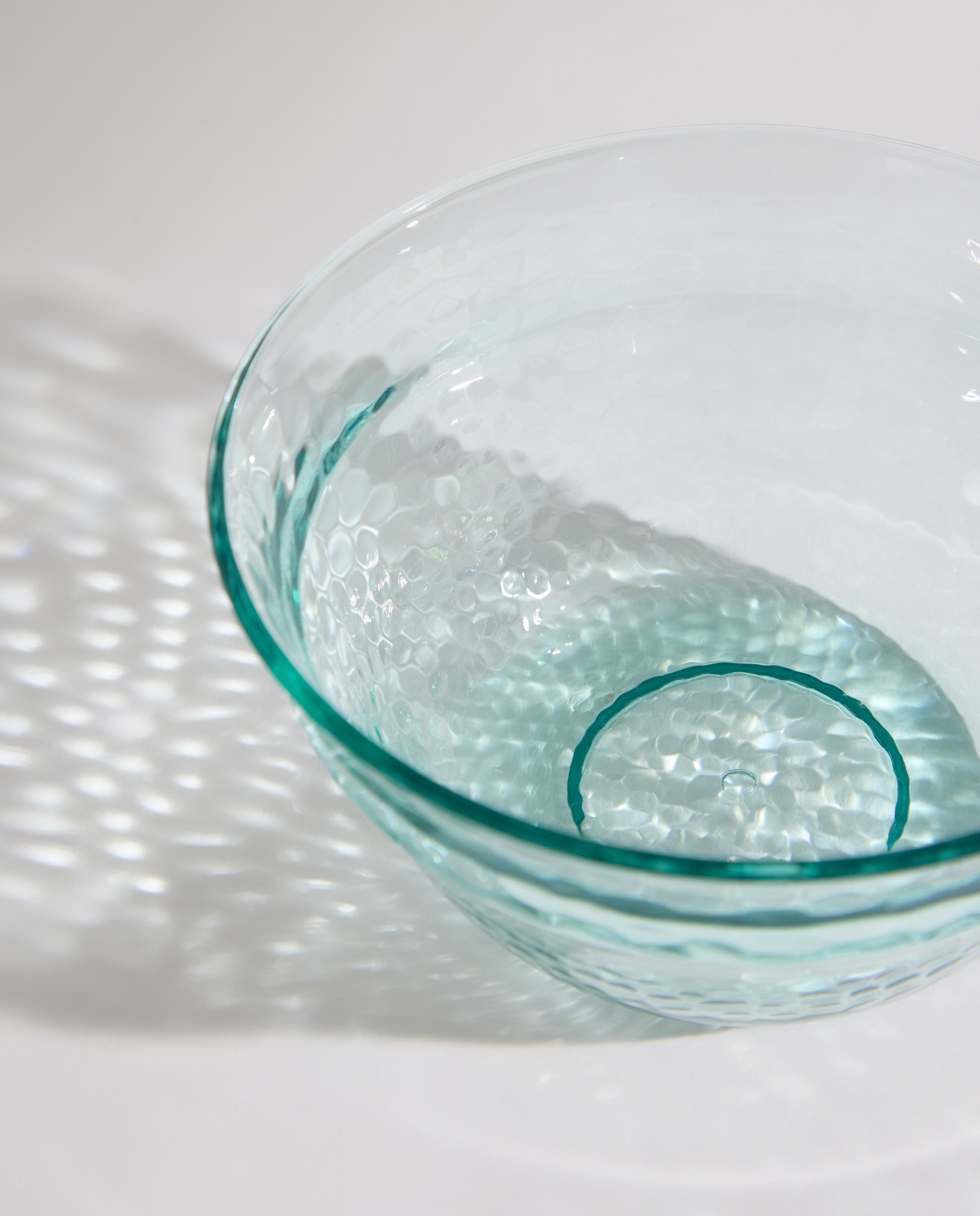 Bowl de melamina para exterior Diamond Turquesa-5