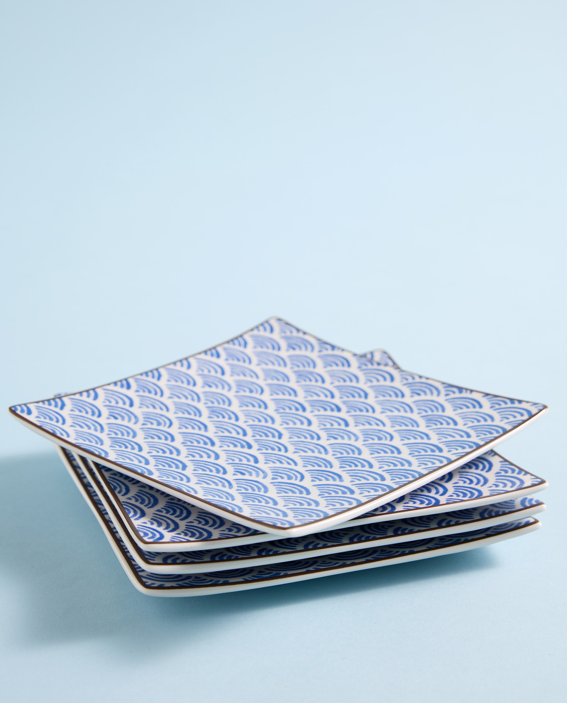 Imagen 0 de Set de 4 platos para pan Oriental