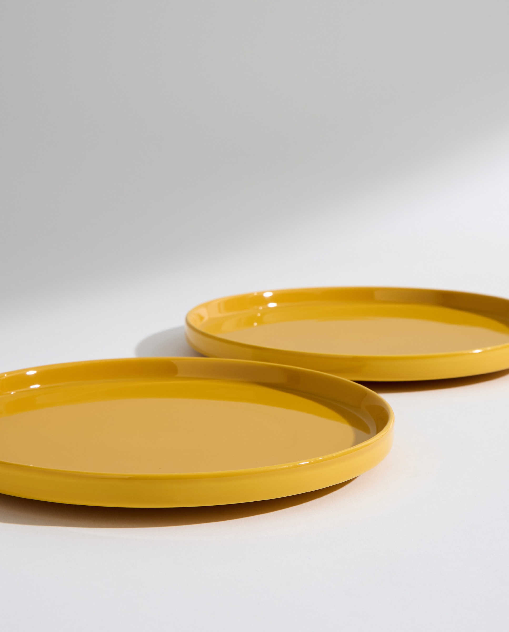 Set de 2 platos de postre Siena Amarillo-4
