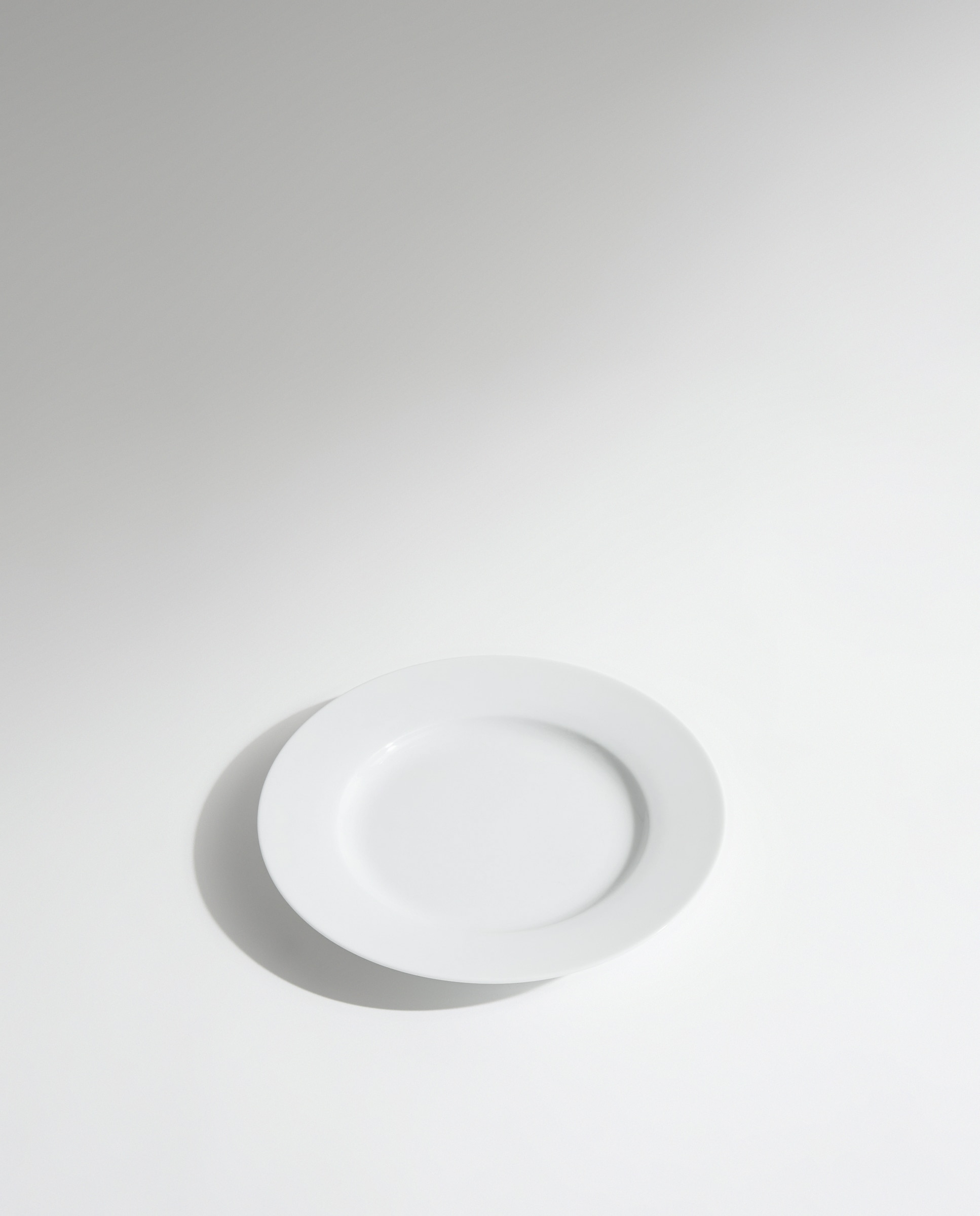 Set de 2 platos de postre Ala Bianca Blanco-2