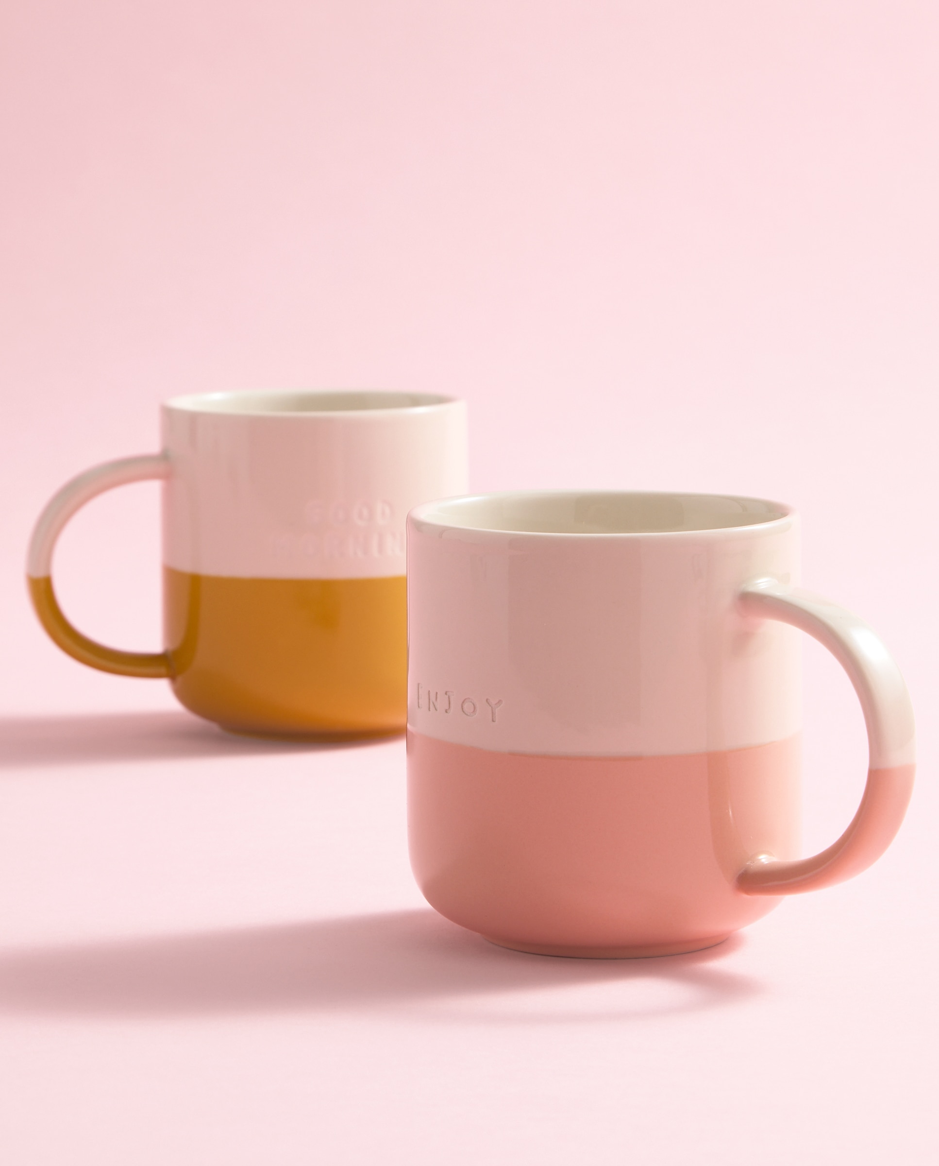 Imagen 0 de Set de 2 tazas mugs Bicolor