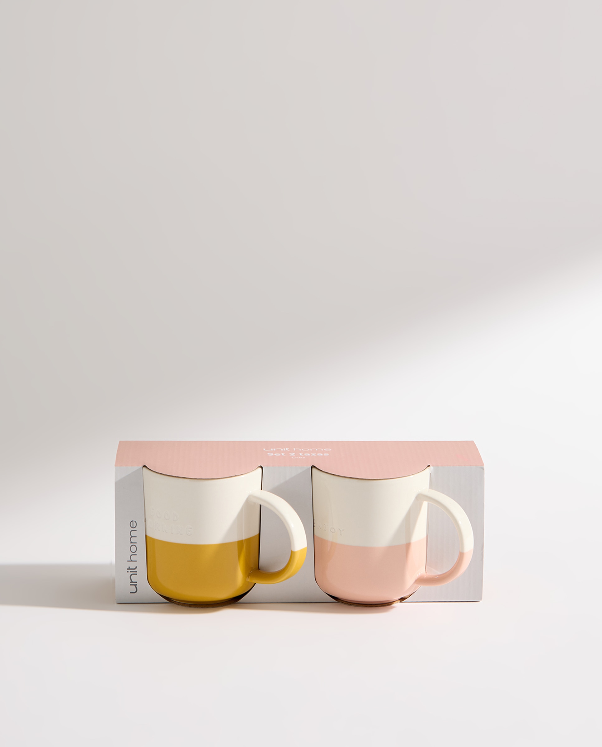 Set de 2 tazas mugs Bicolor Rosa-4