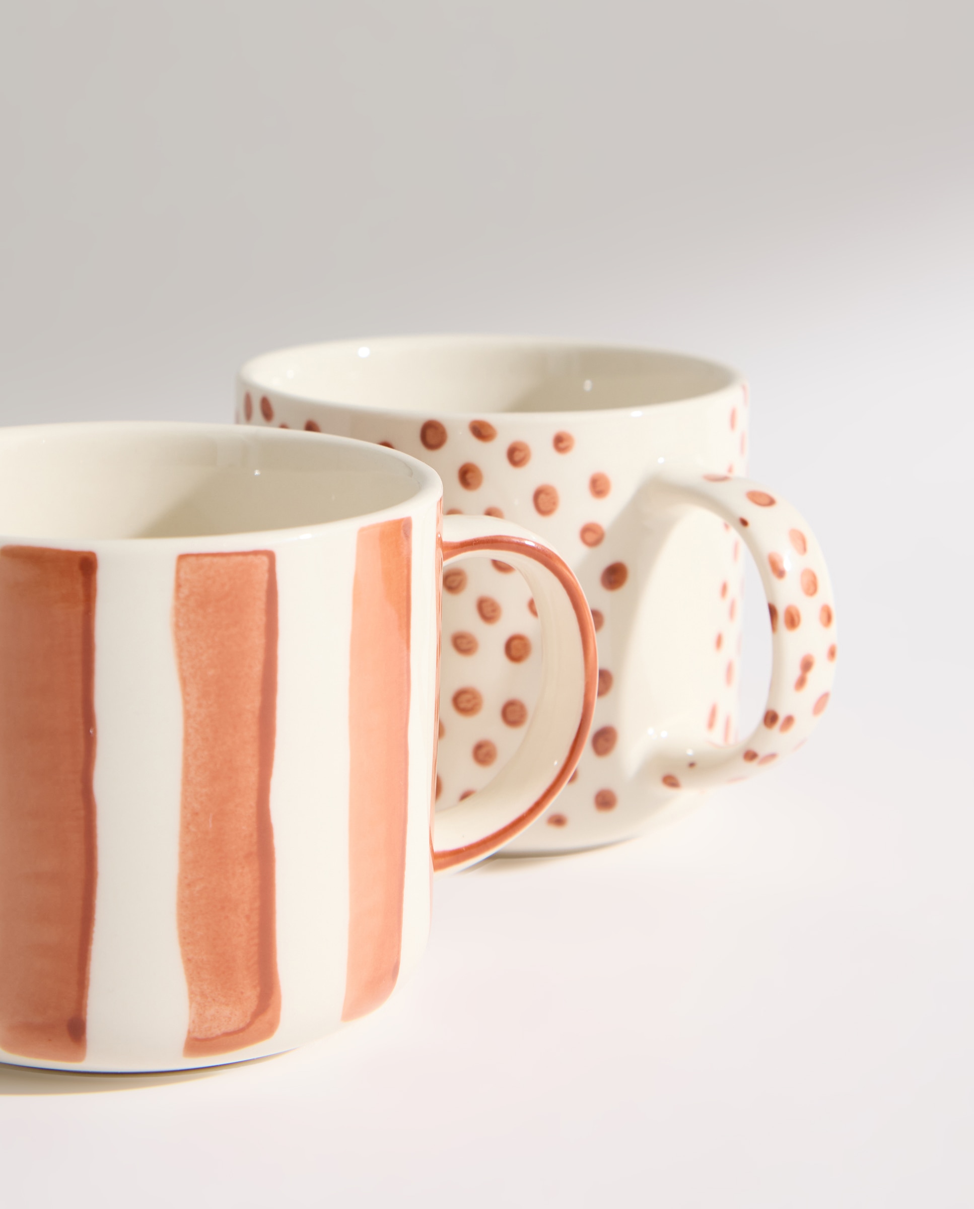 Set de 4 tazas mug Family Terracota-3
