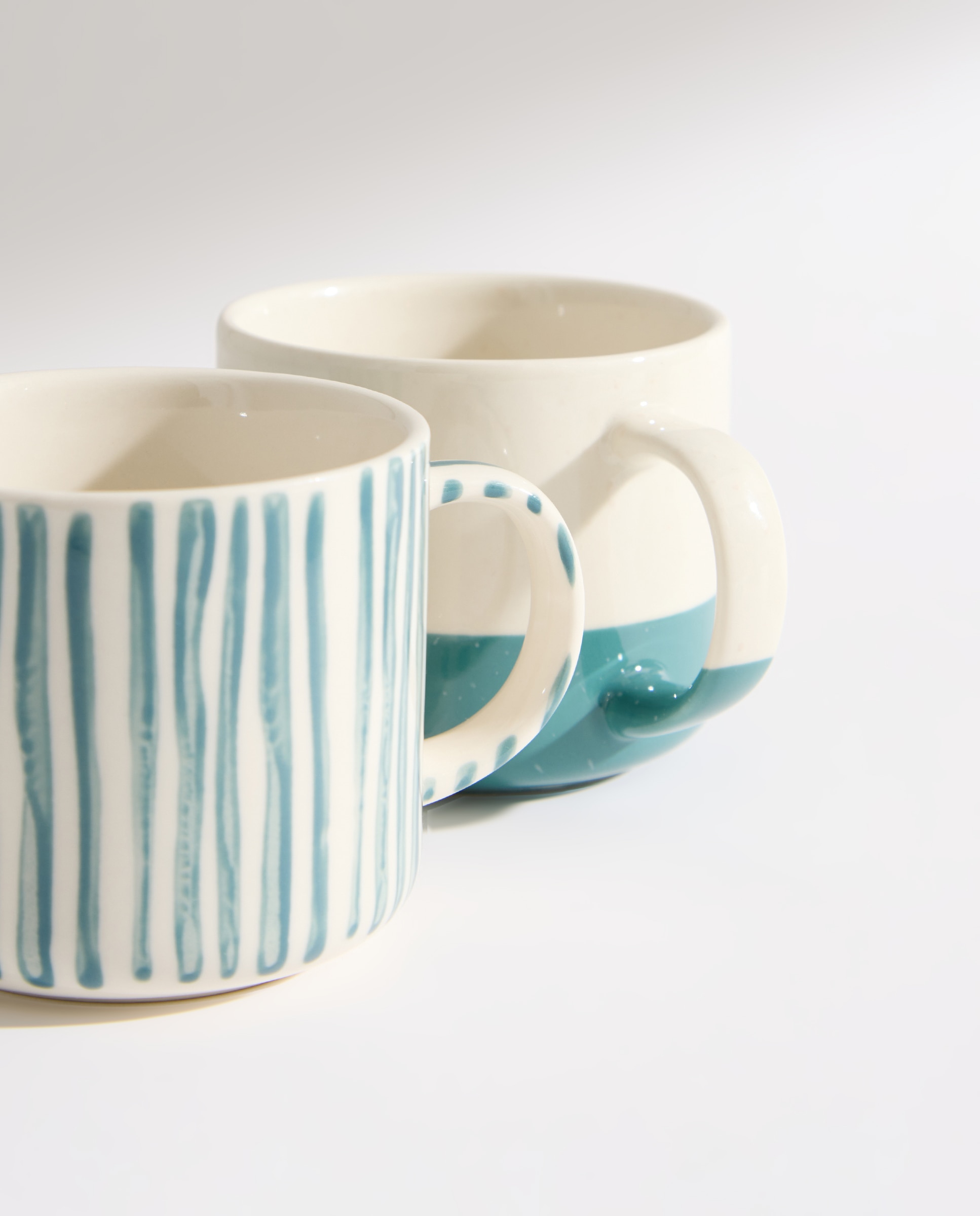 Set de 4 tazas mug Family Azul-3