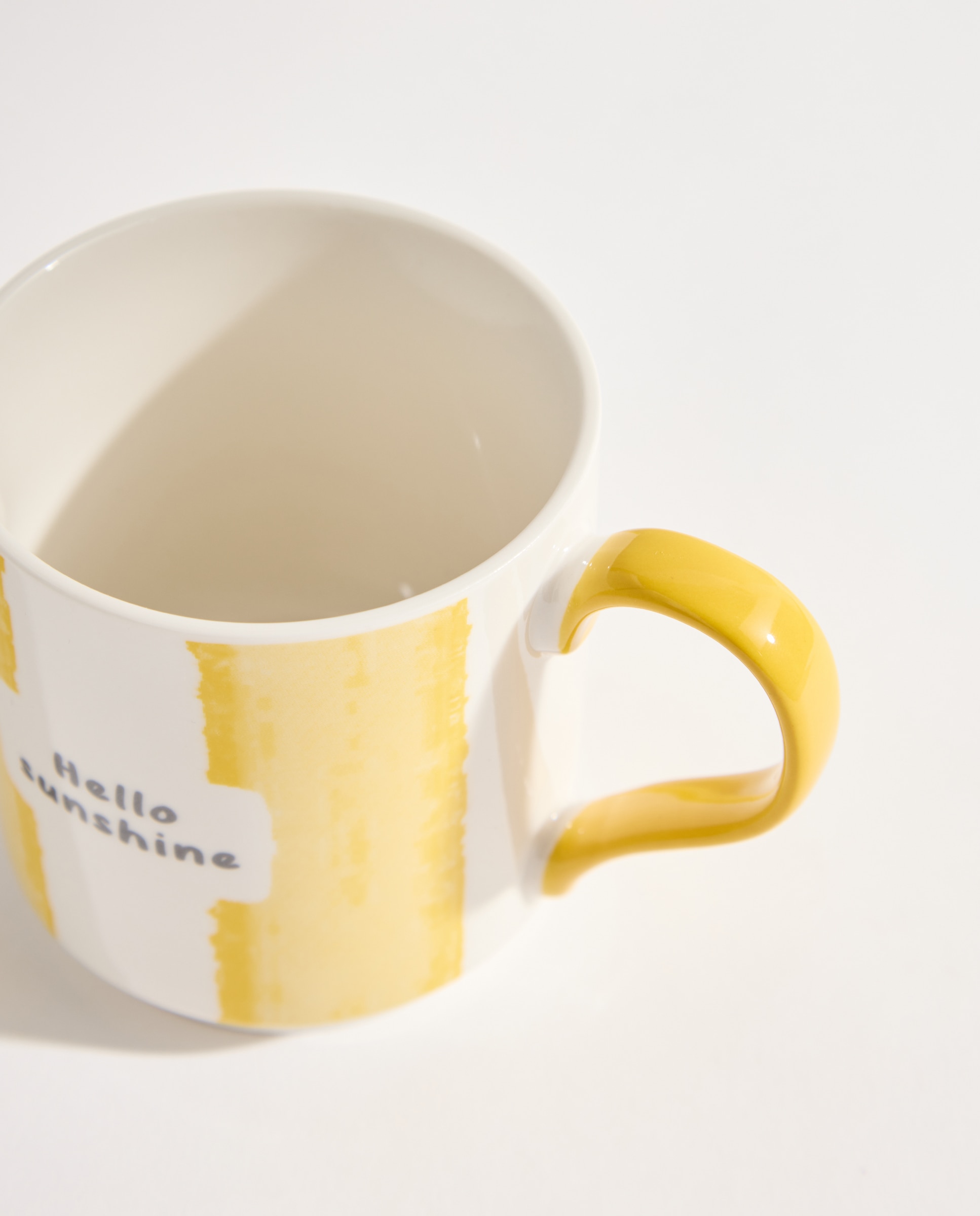 Taza mug Be Happy Amarillo-3