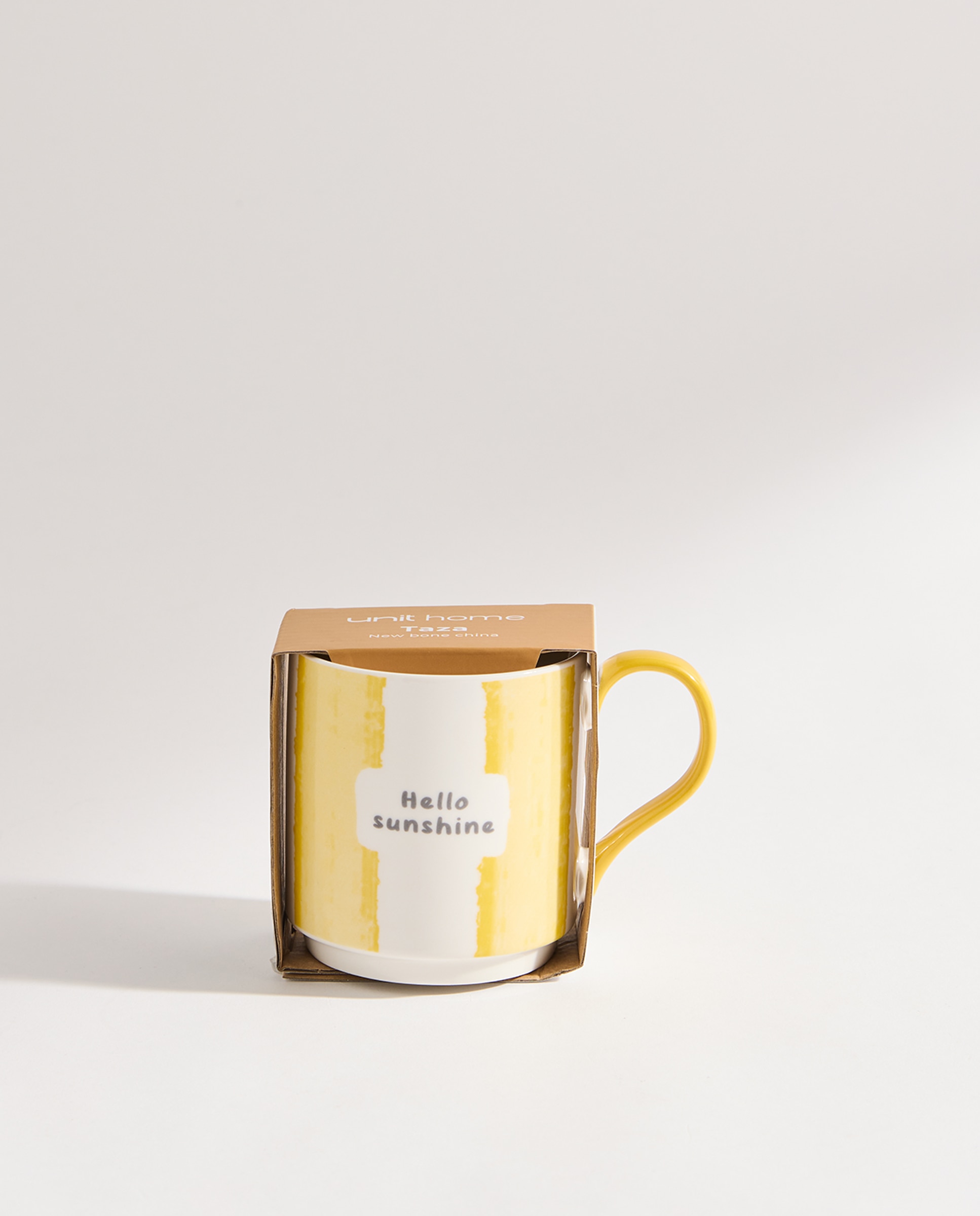 Taza mug Be Happy Amarillo-5
