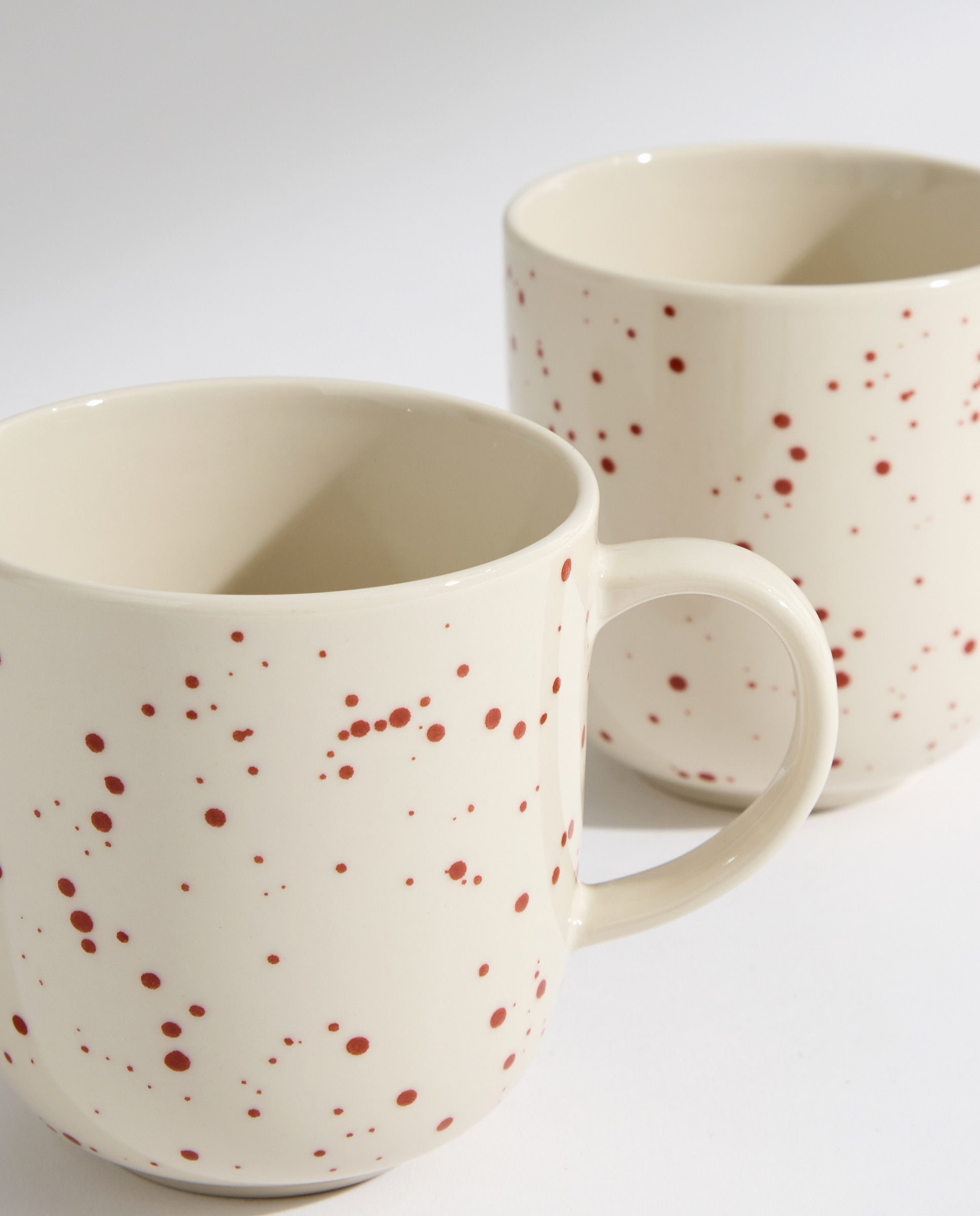 Set de 2 tazas mug Olivia Rojo-3