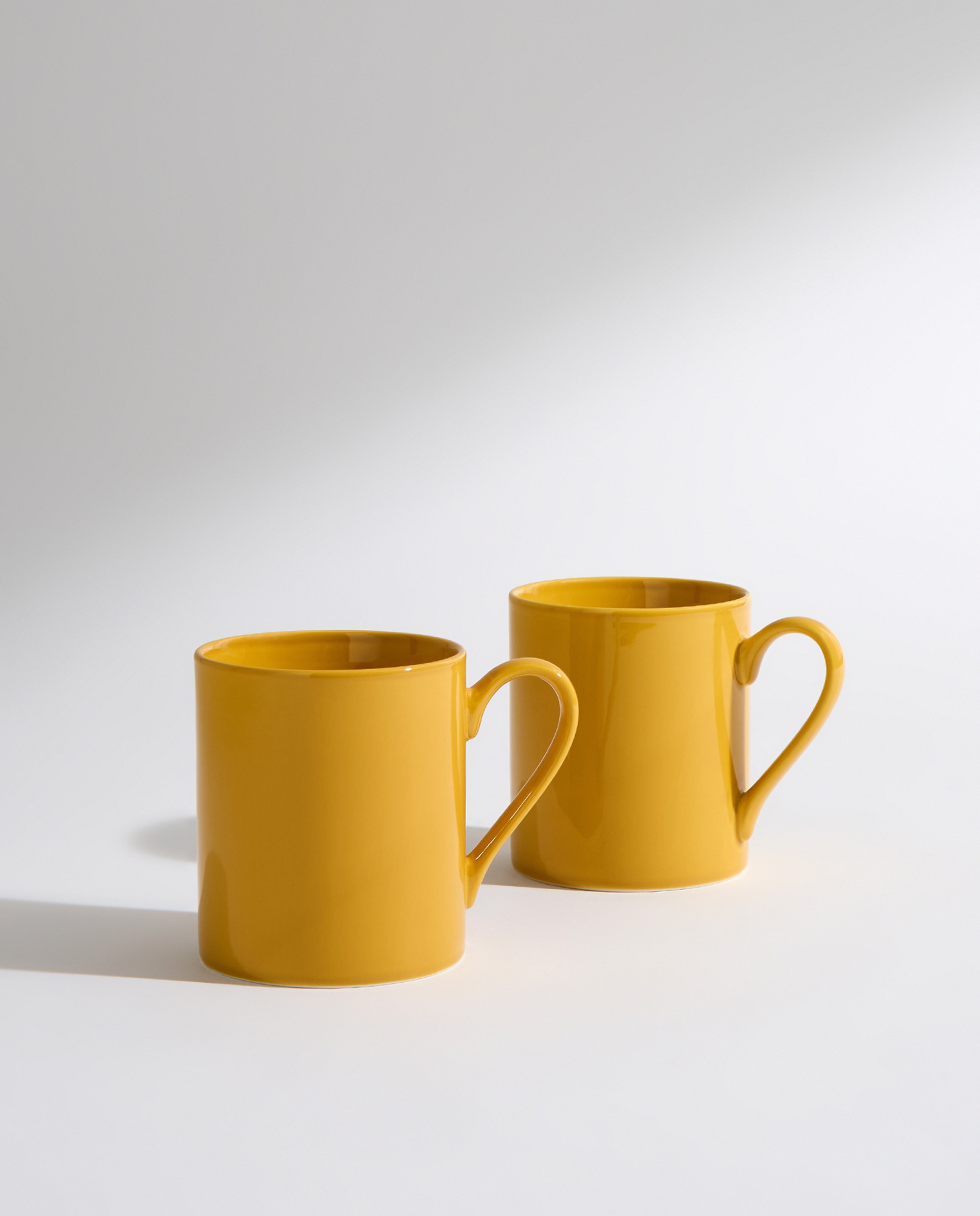 Set de 2 tazas mugs Siena Amarillo-2