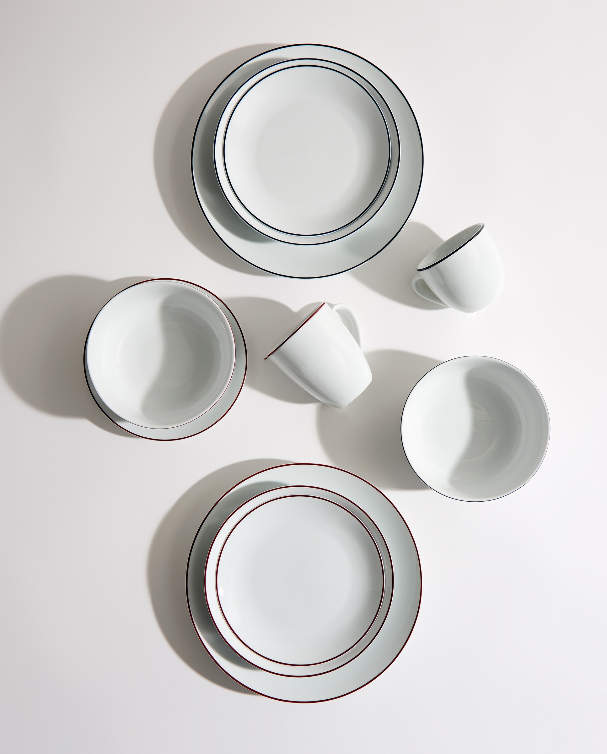 Set de 4 tazas mug Sofía Azul oscuro-6