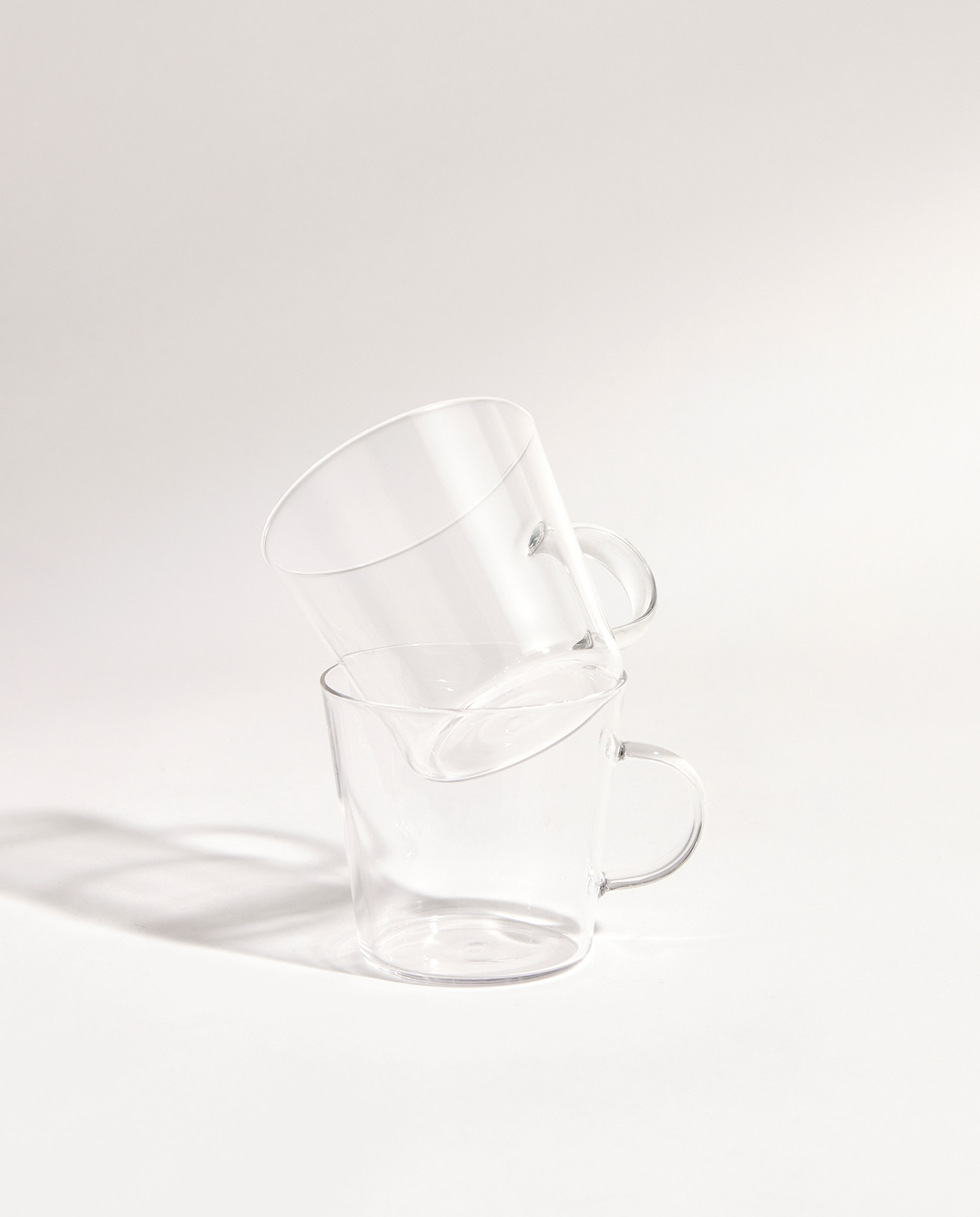 Set de 2 tazas mug Lyon Transparente-2