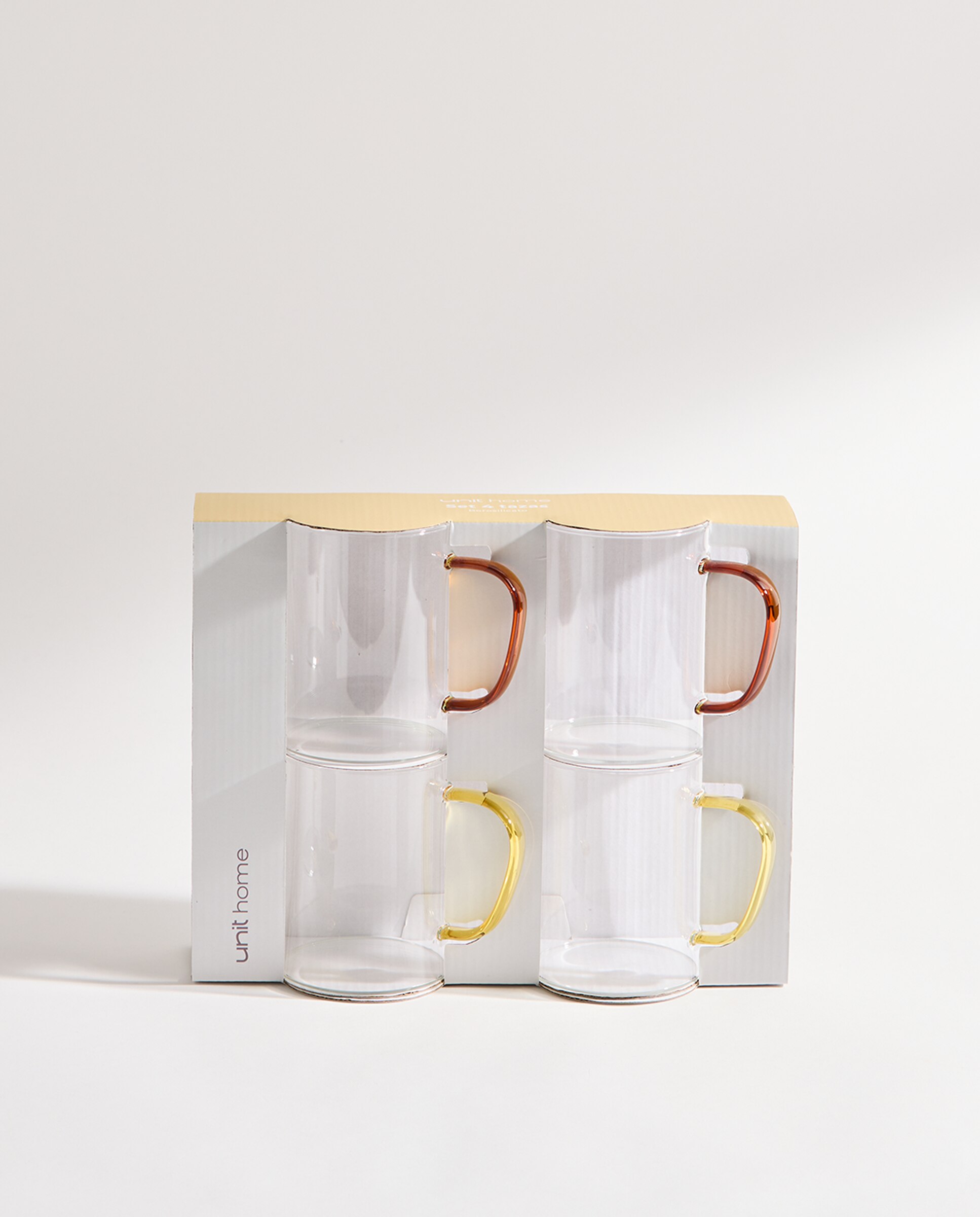 Set de 4 tazas mugs Lyon Ámbar-5