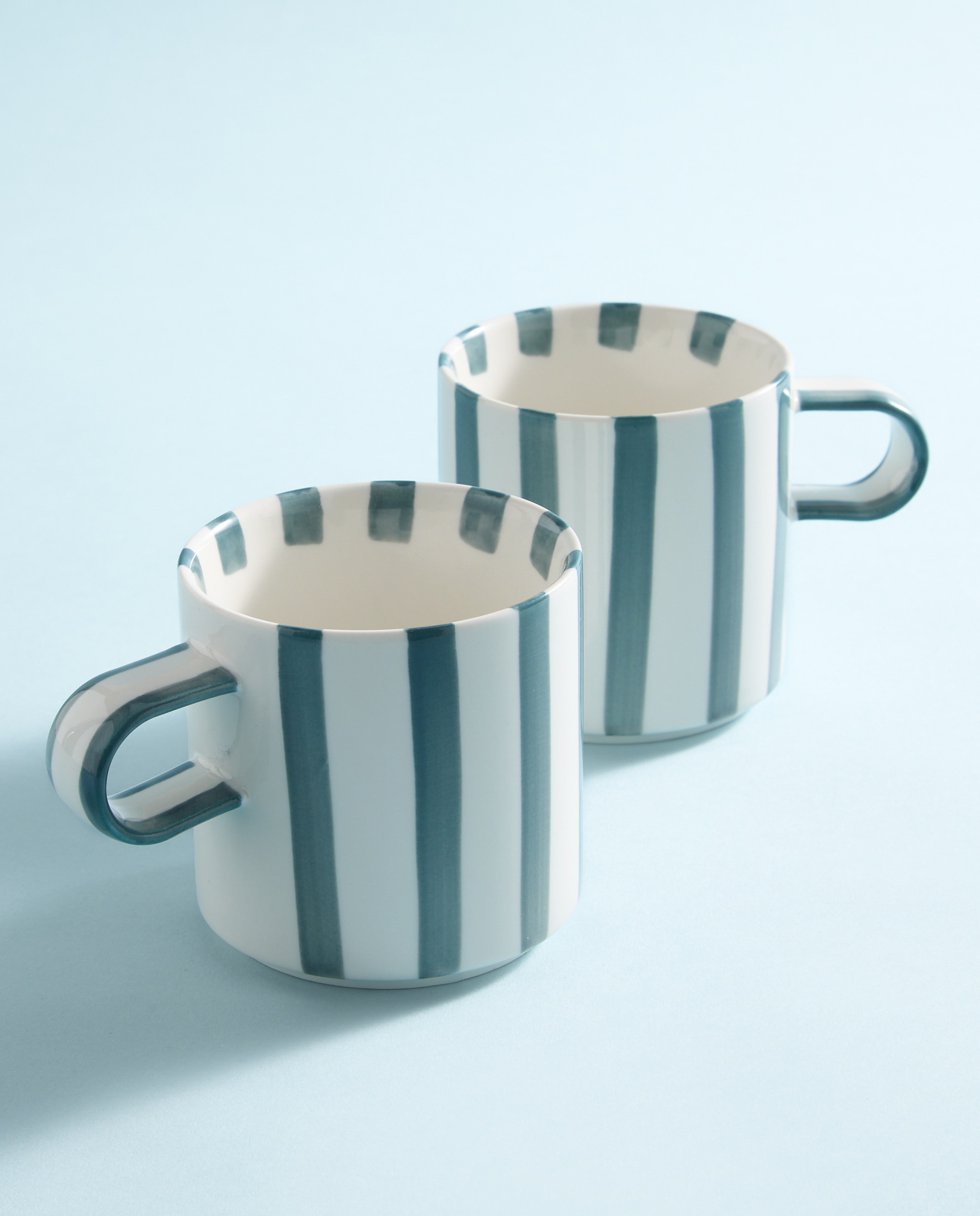 Imagen 0 de Set de 2 tazas mug Rayas