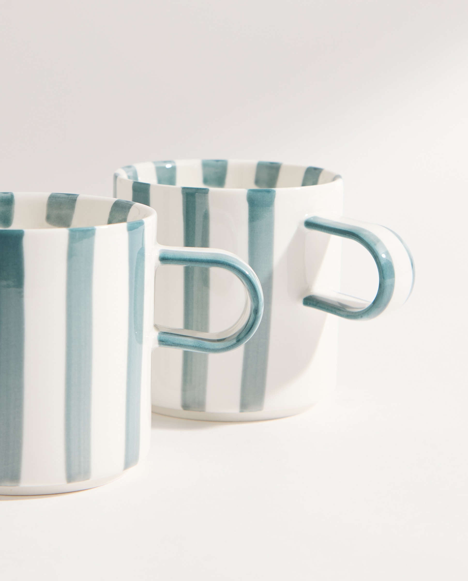 Set de 2 tazas mug Rayas Azul-3