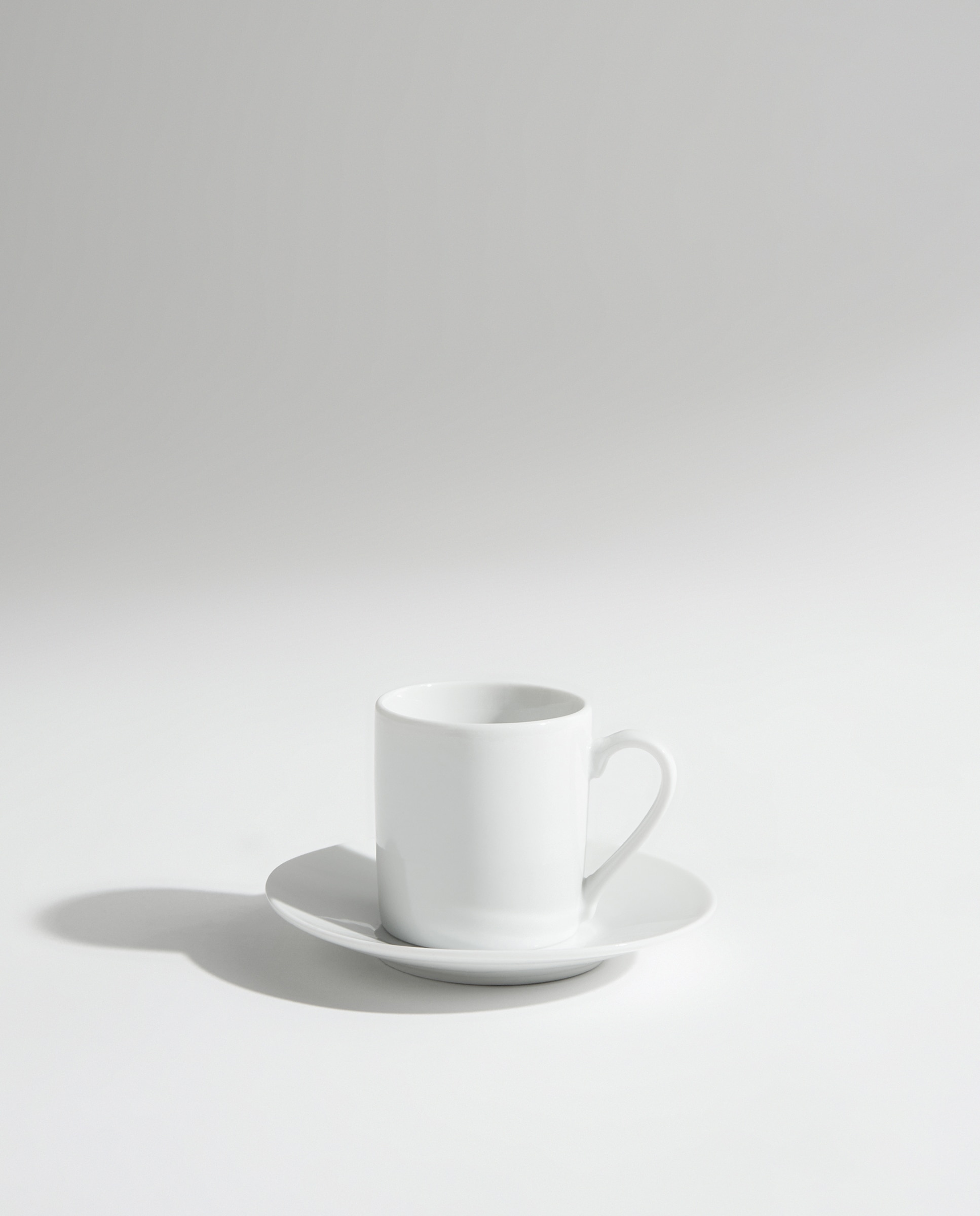 Set de 2 tazas de café Coupe Bianca Blanco-3