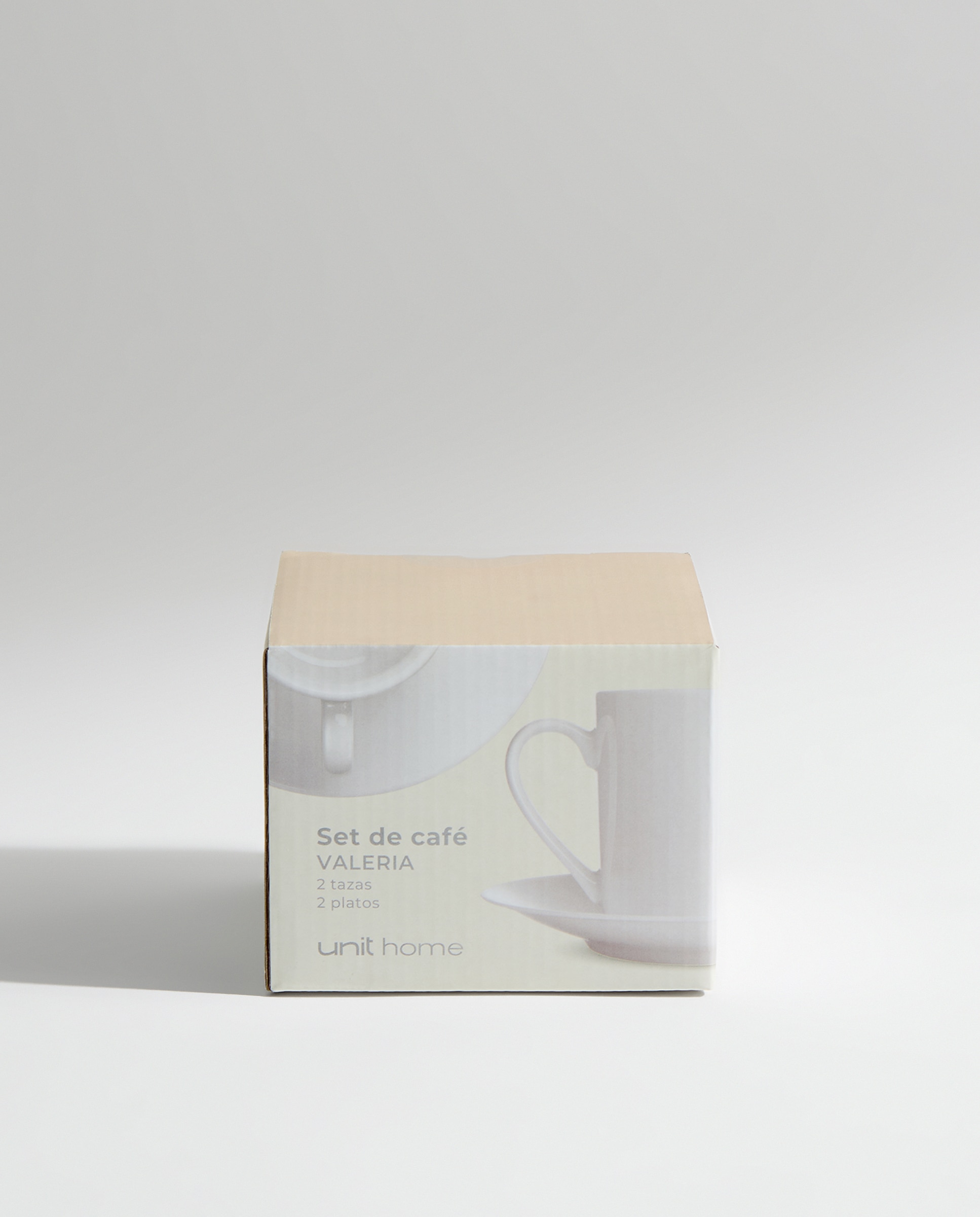 Set de 2 tazas de café Coupe Bianca Blanco-5