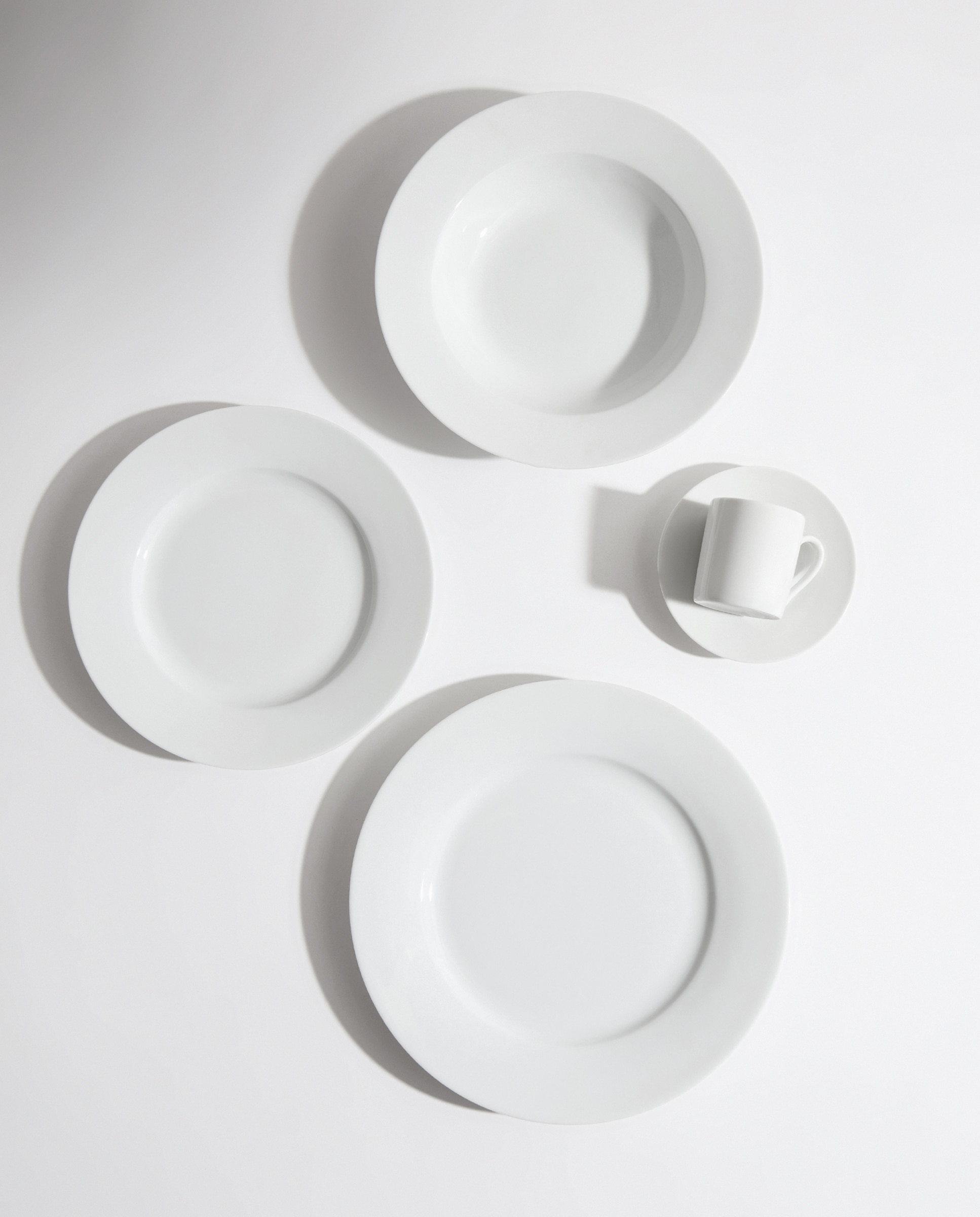 Set de 2 tazas de café Coupe Bianca Blanco-6