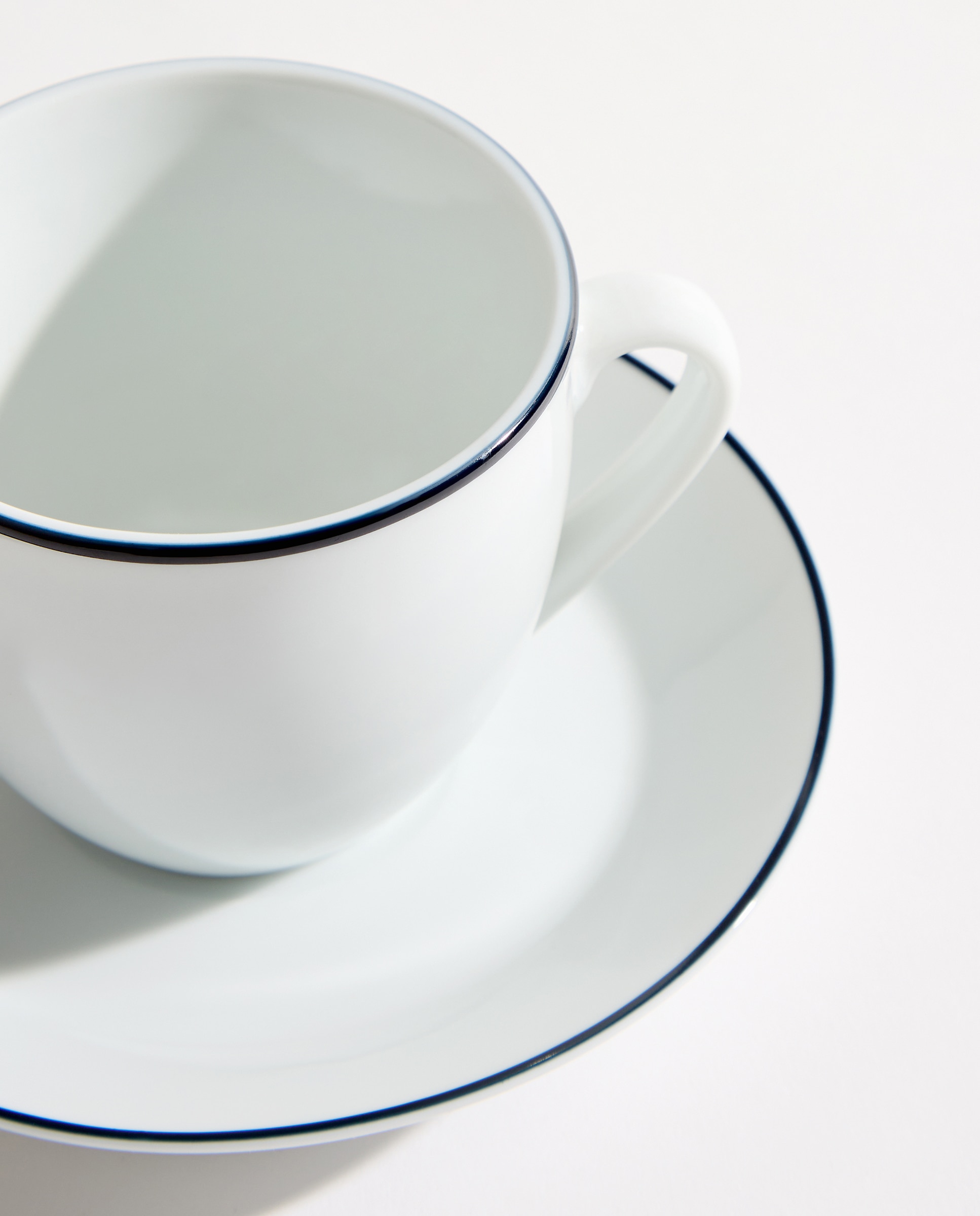 Set de 4 tazas de té con plato Sofía Azul oscuro-4