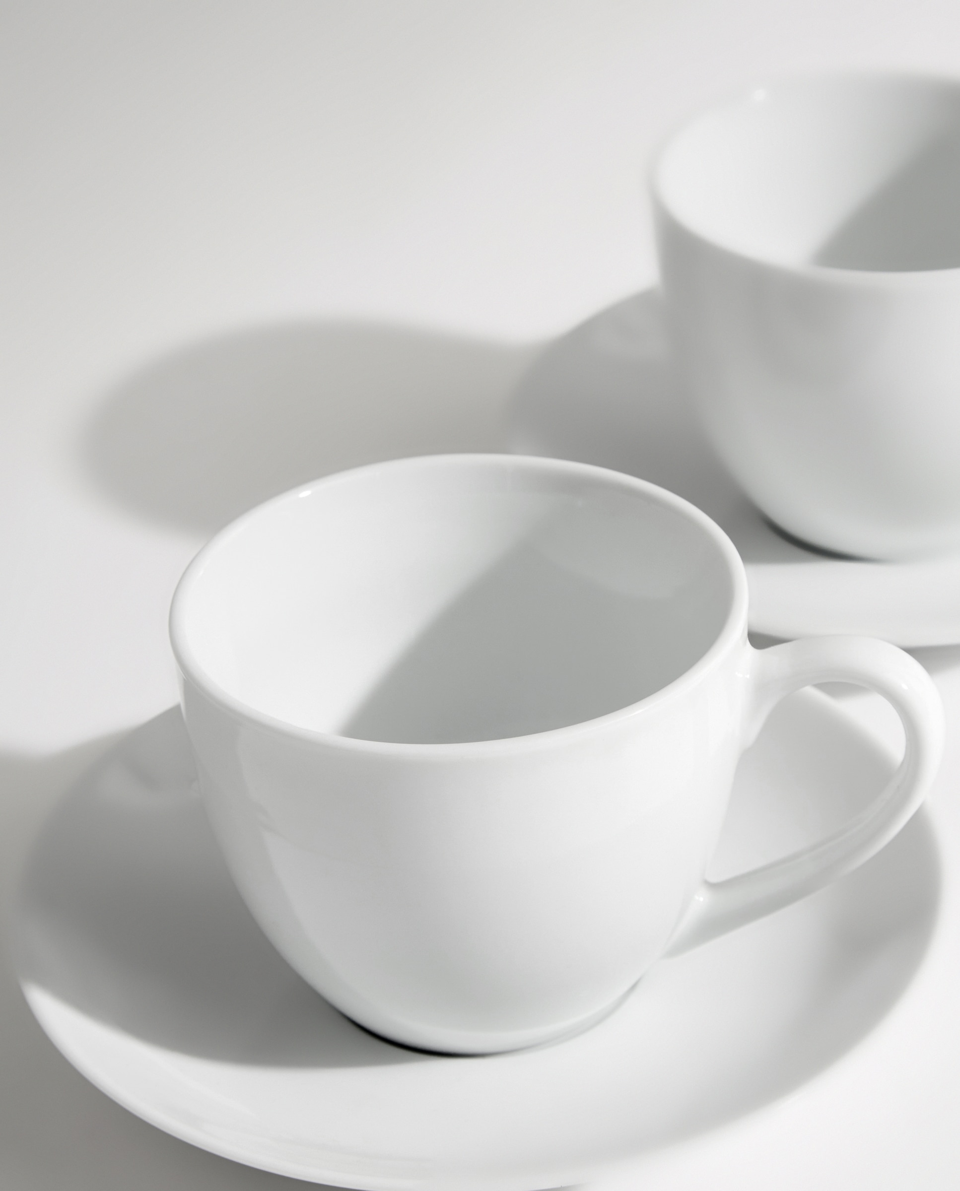 Set de 2 tazas de desayuno Coupe Bianca Blanco-4