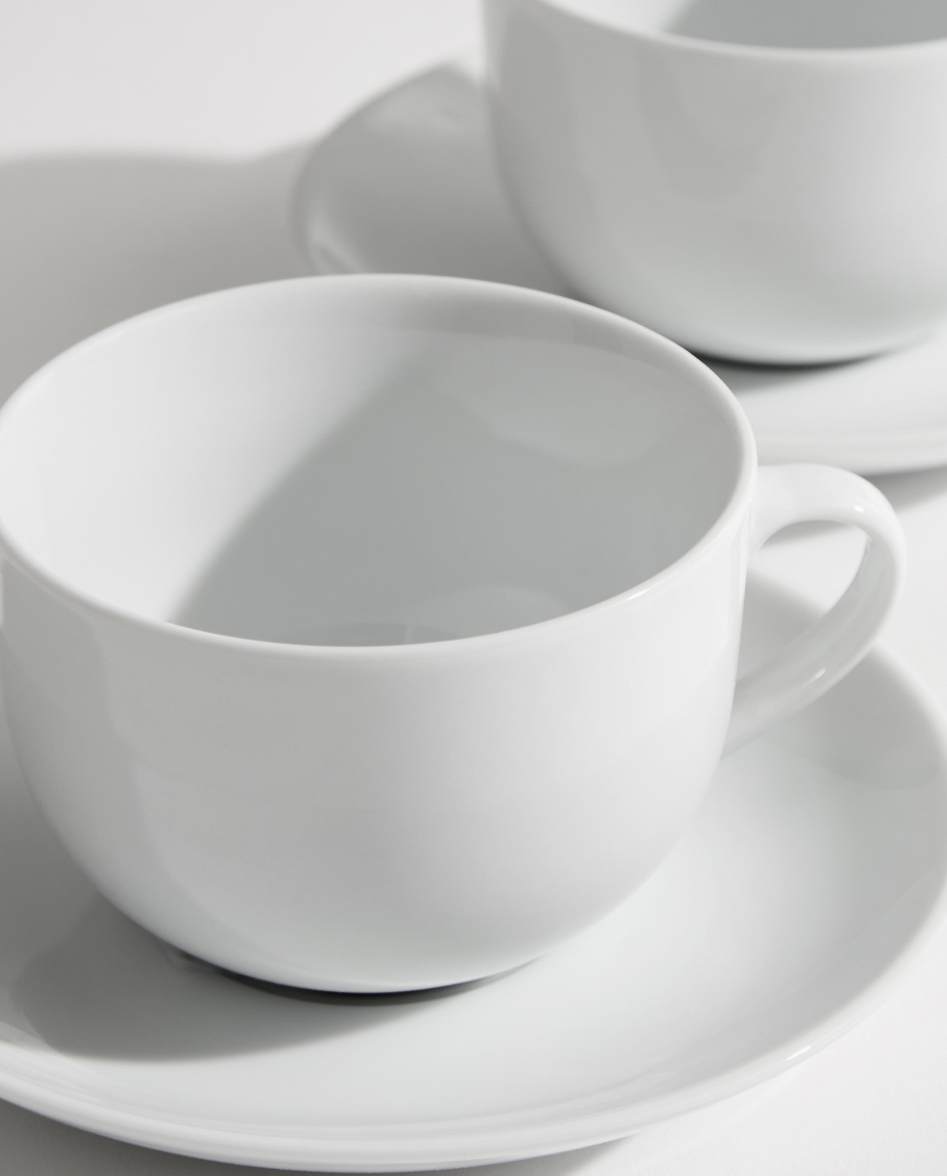 Set de 2 tazas de té Coupe Bianca Blanco-4