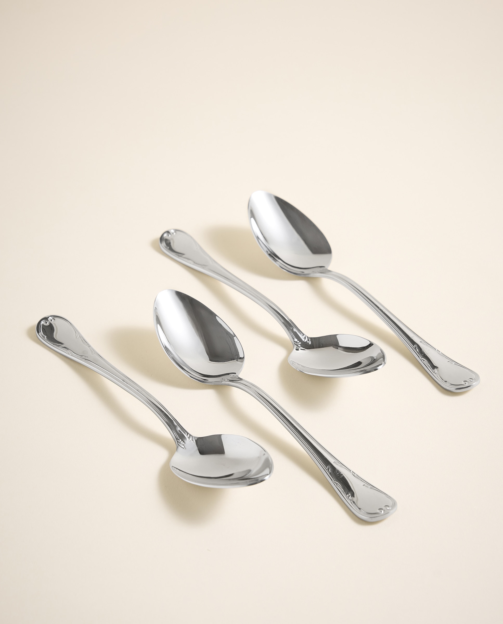 Imagen 0 de Set de 4 cucharas de mesa Gael