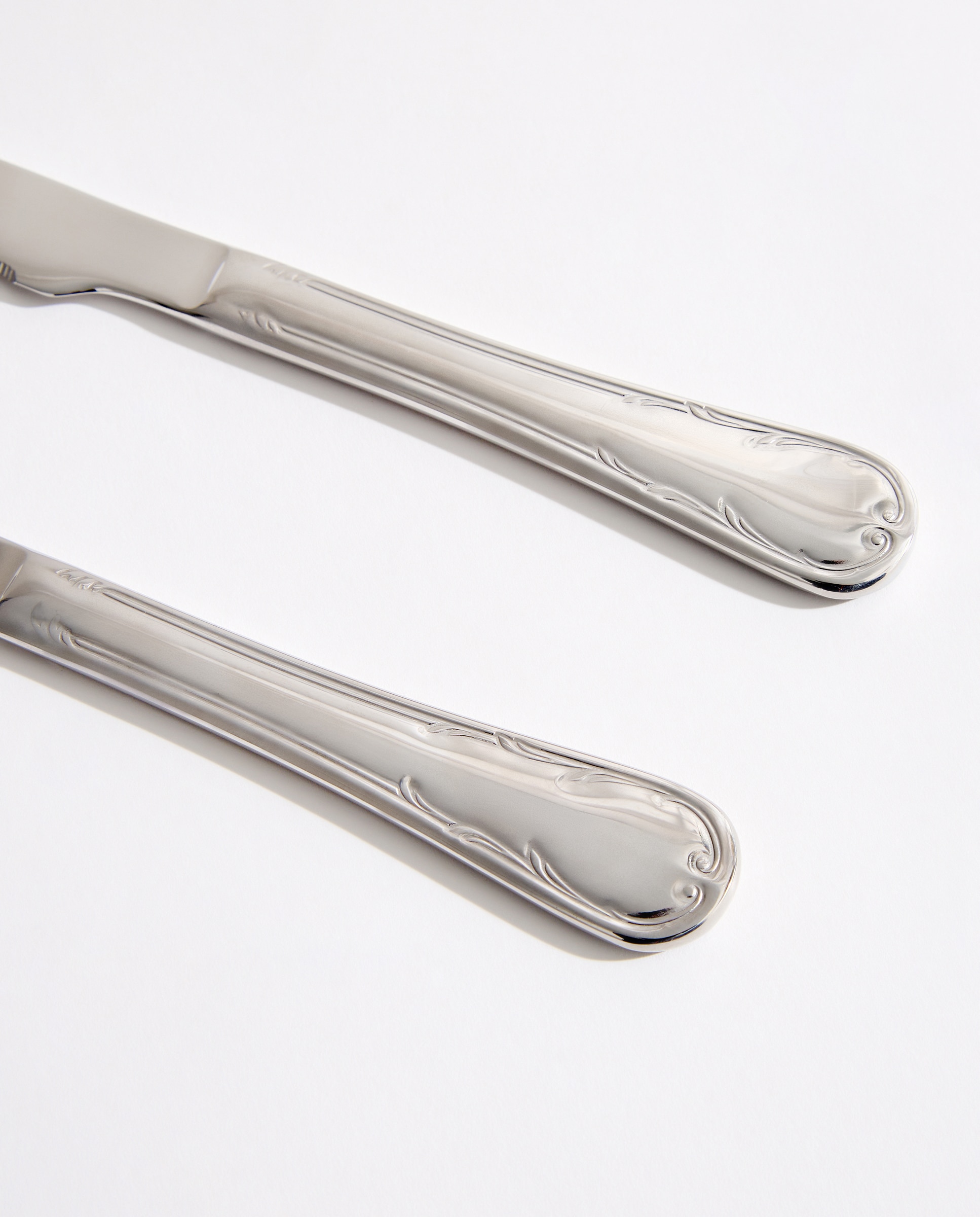 Set de 2 cuchillos de carne Clasic Plateado-3