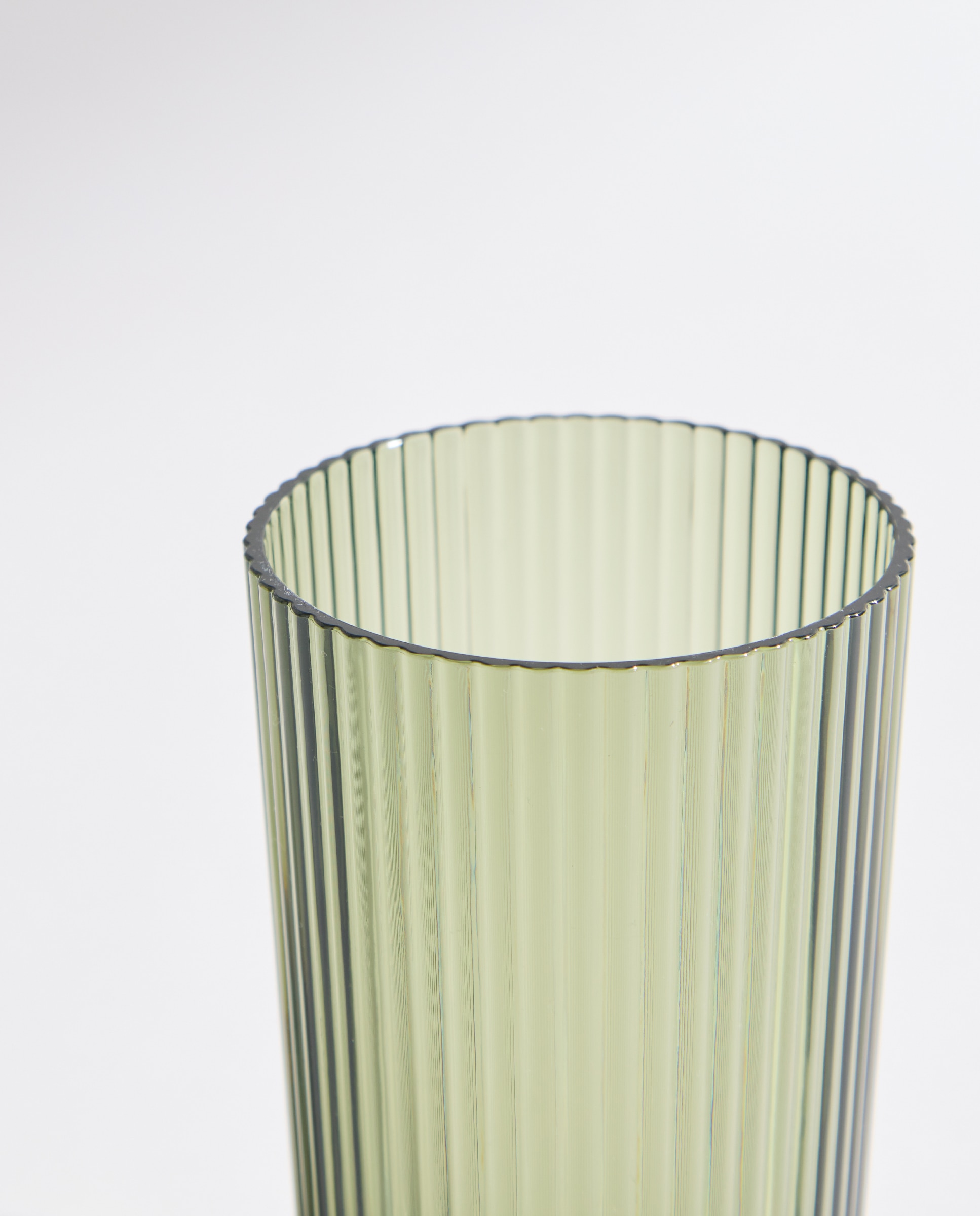 Vaso de agua alto acrílico Line Verde-2