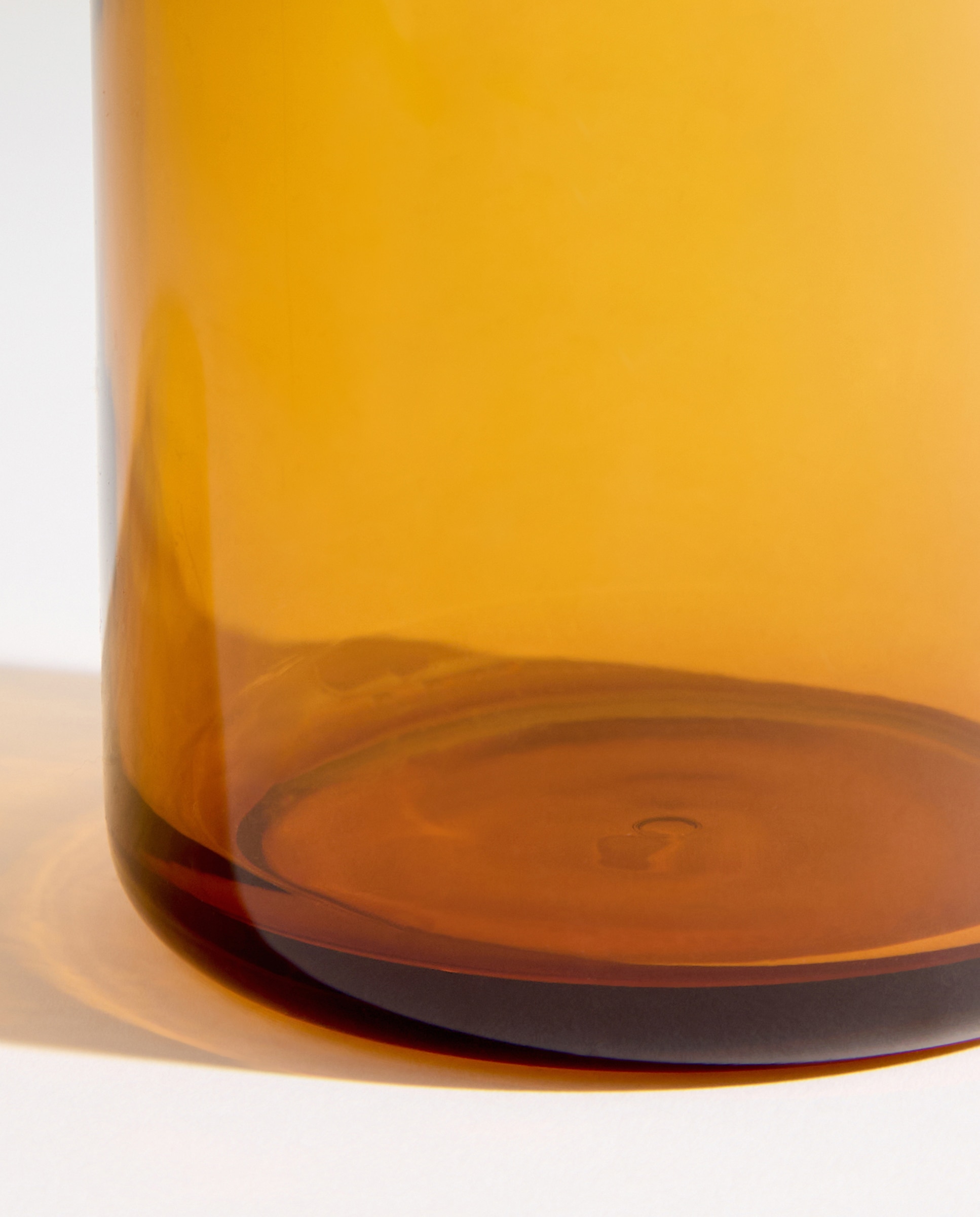 Vaso de agua bajo acrílico Wable Amarillo-3