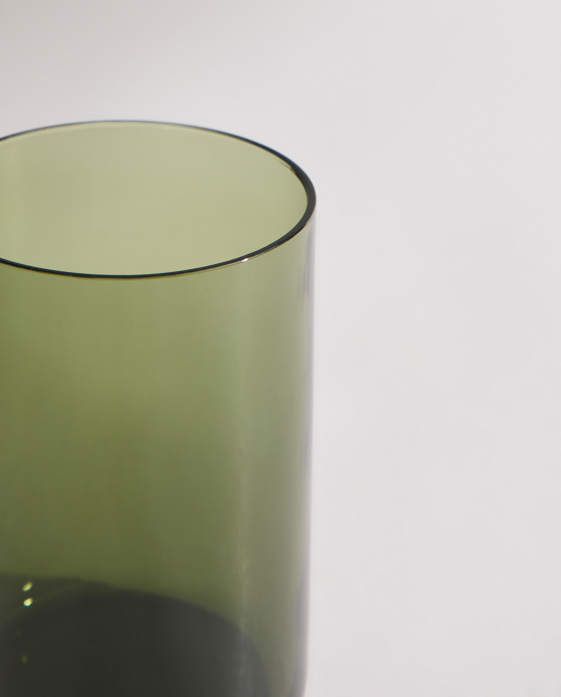 Vaso de agua alto acrílico Wable Verde-2