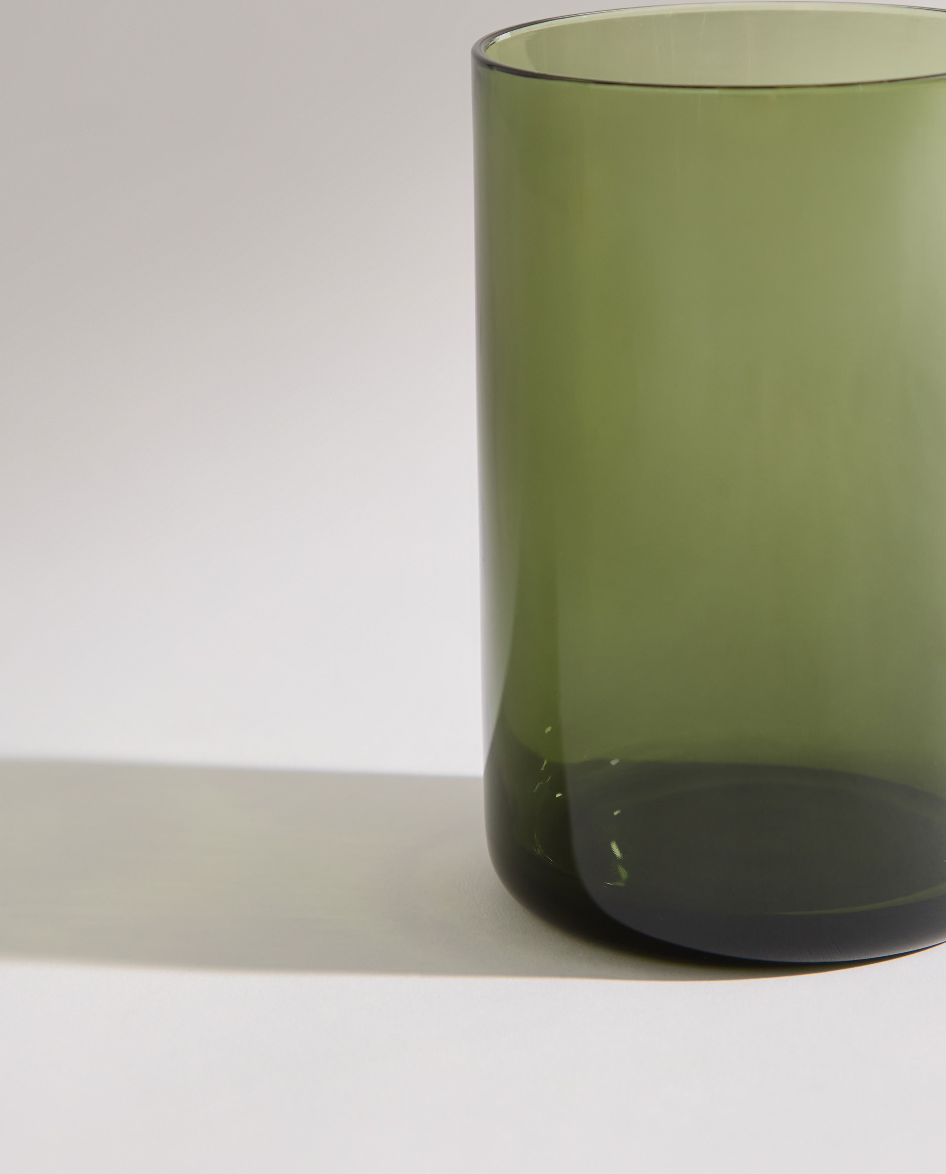 Vaso de agua alto acrílico Wable Verde-3