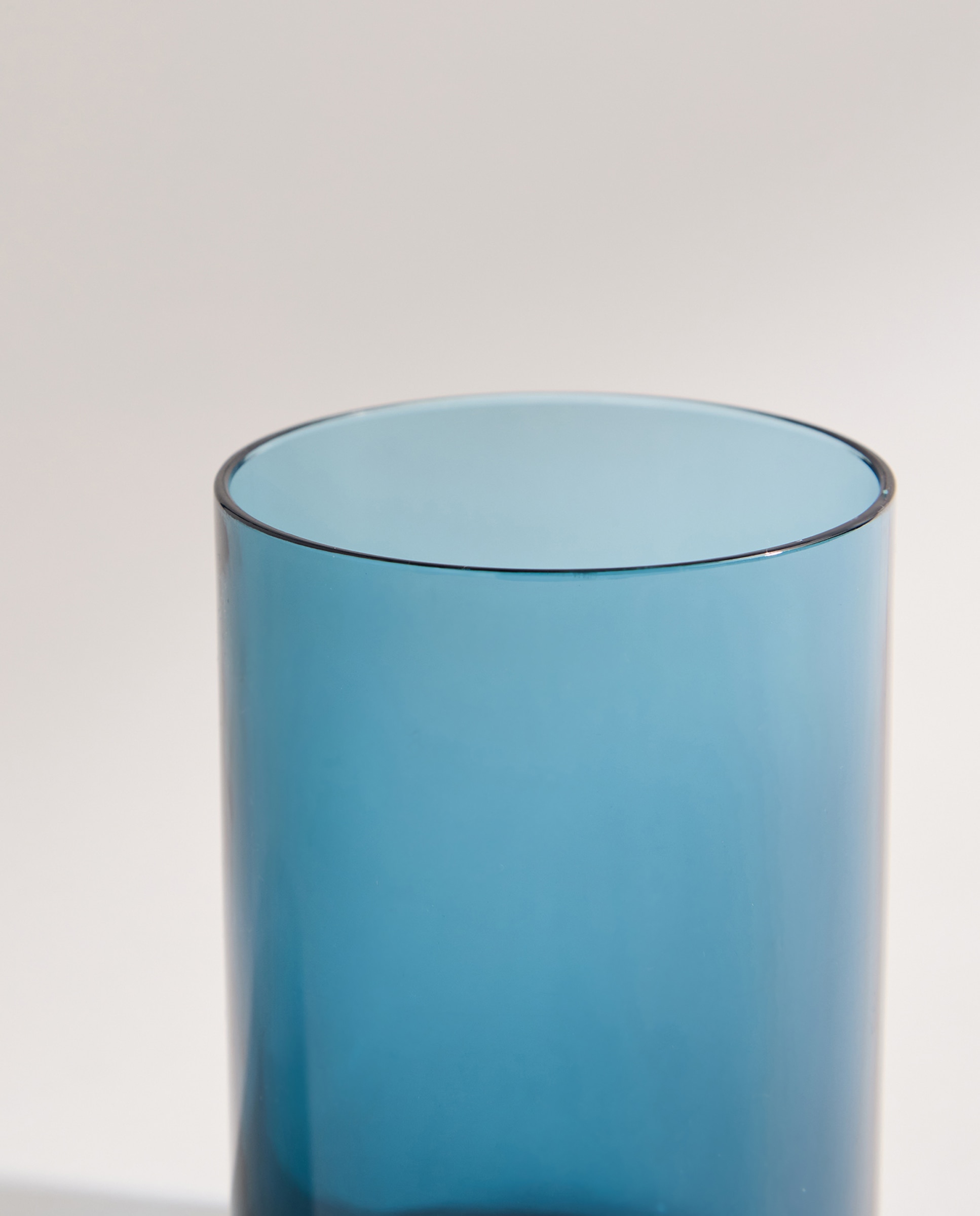Vaso de agua alto acrílico Wable Azul-2
