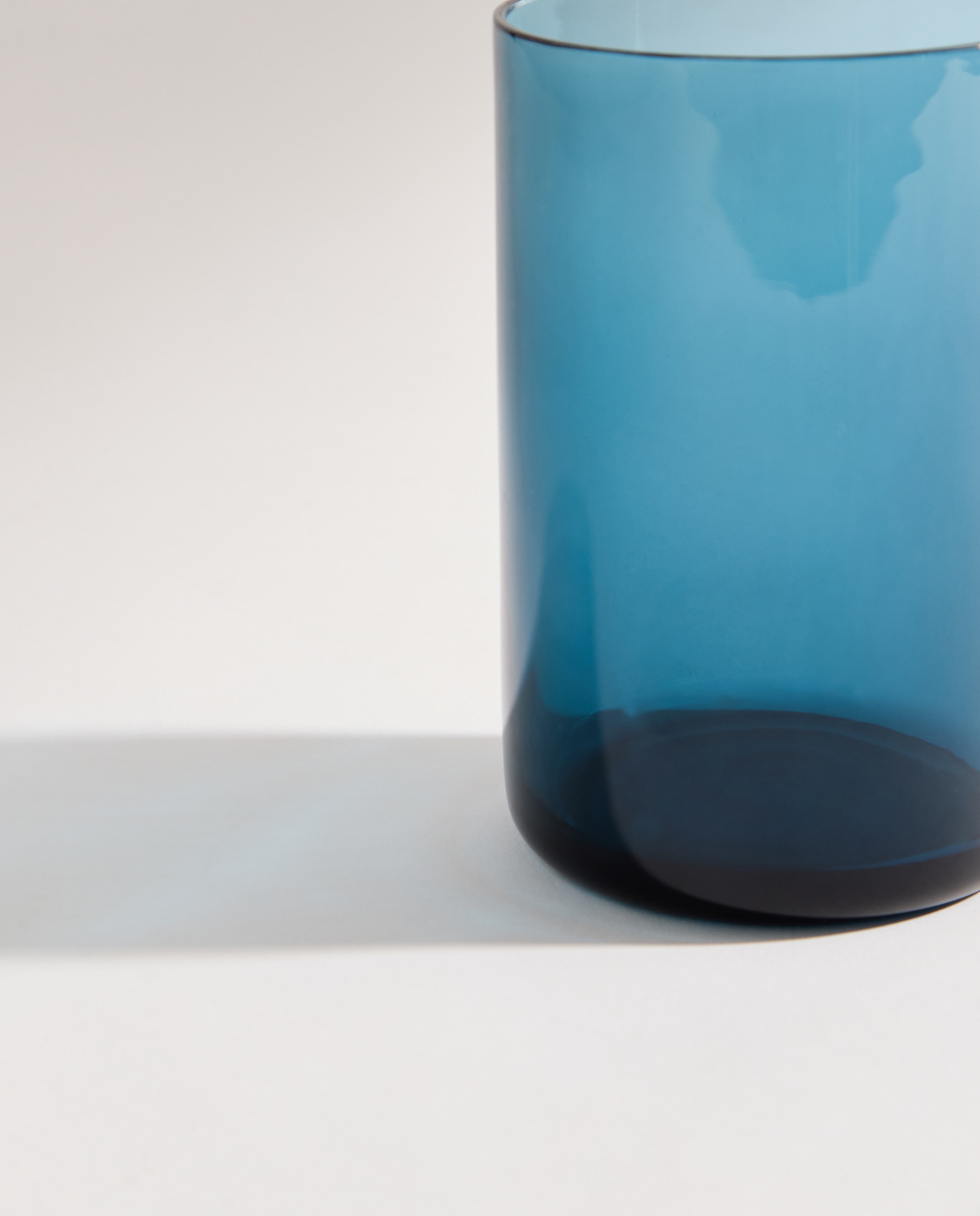 Vaso de agua alto acrílico Wable Azul-3