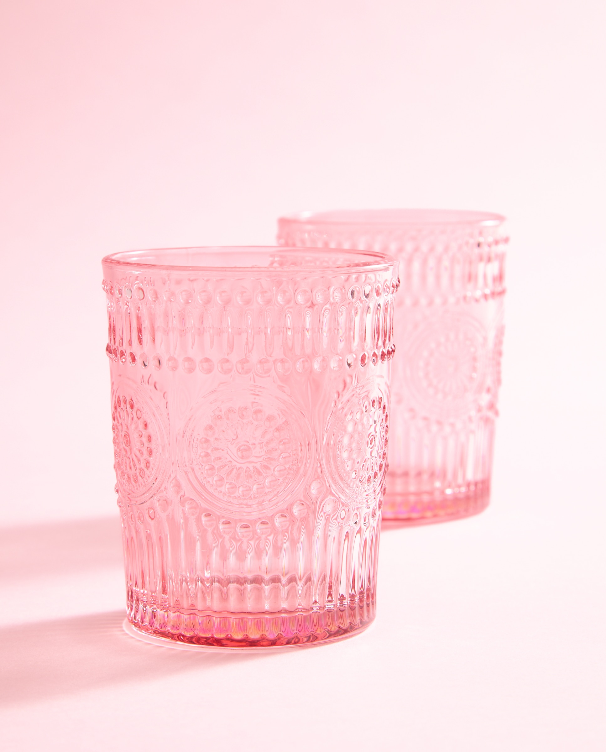 Imagen 0 de Set de 2 vasos bajos Damasco