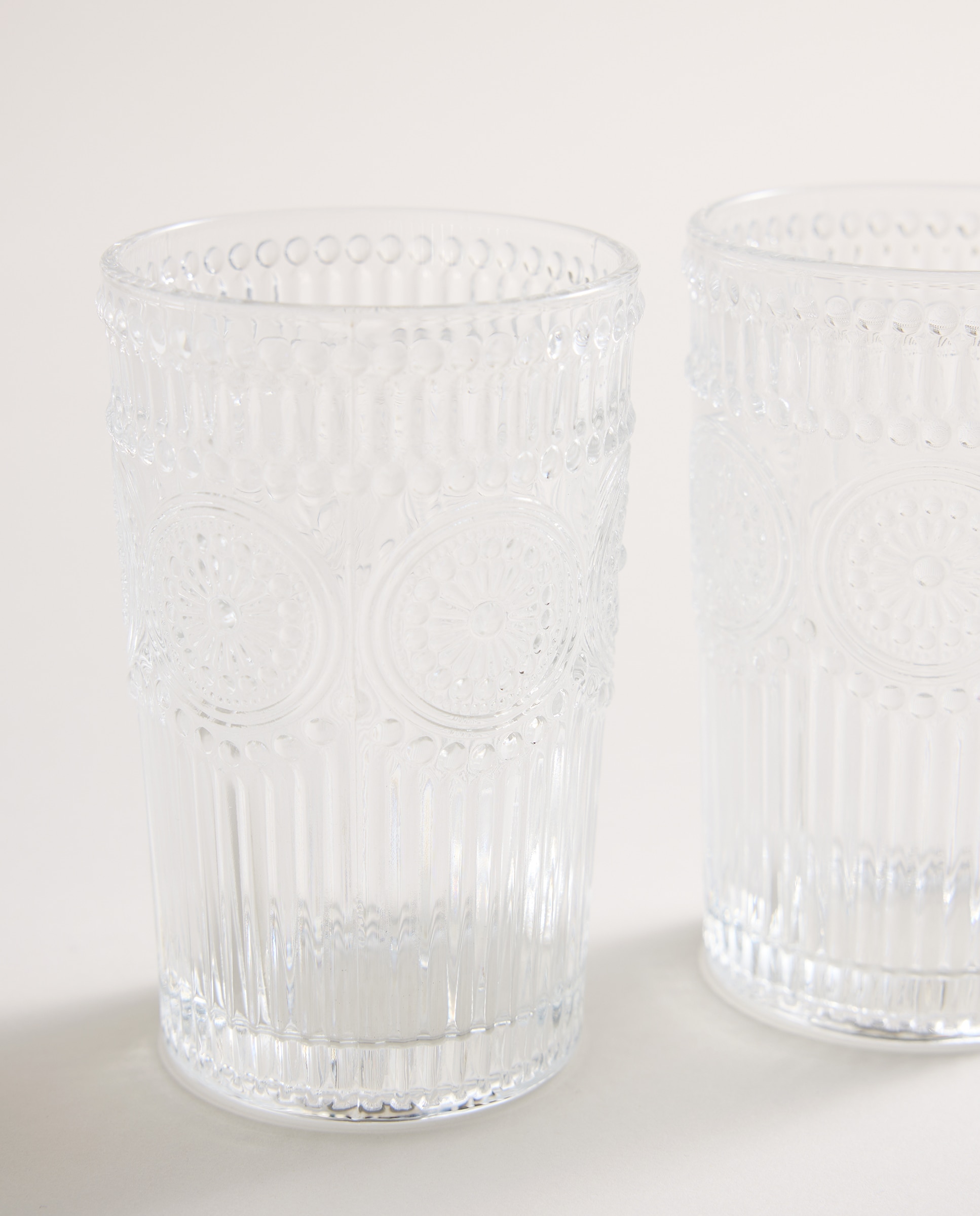 Imagen 0 de Set de 2 vasos altos Damasco