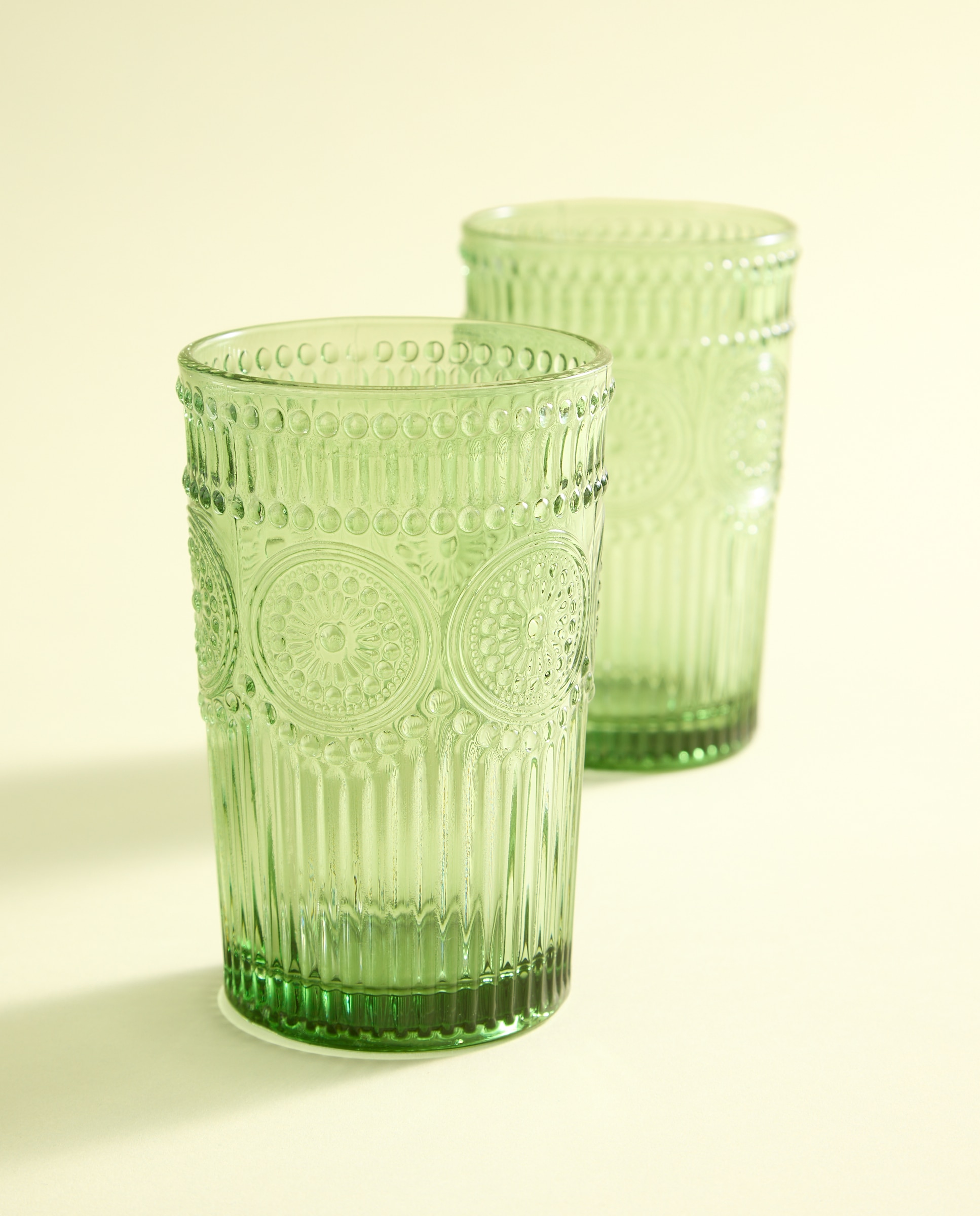Imagen 0 de Set de 2 vasos altos Damasco