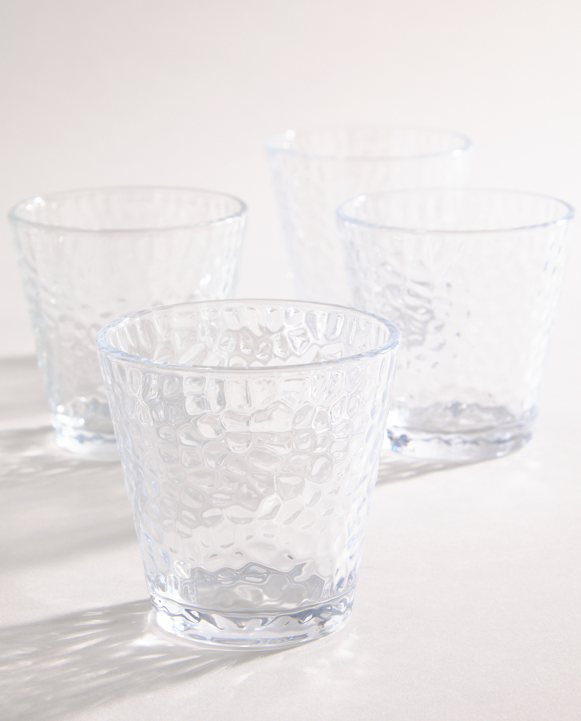 Imagen 0 de Set de 4 vasos bajos de agua Stone