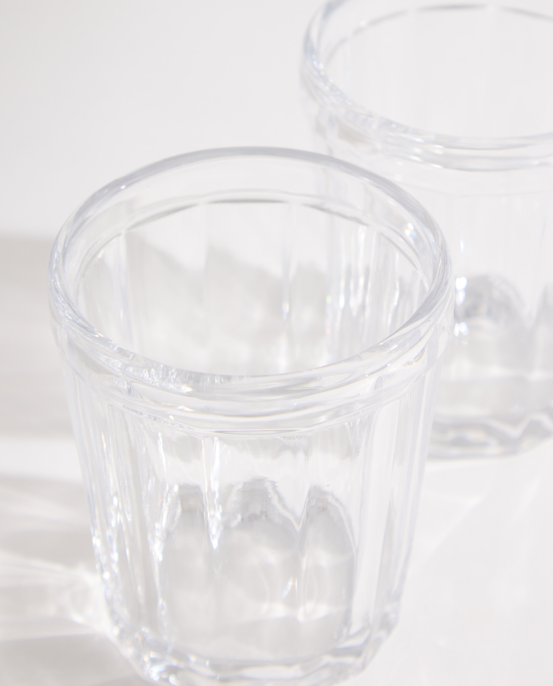 Set de 2 vasos bajos de agua Festón Blanco-2