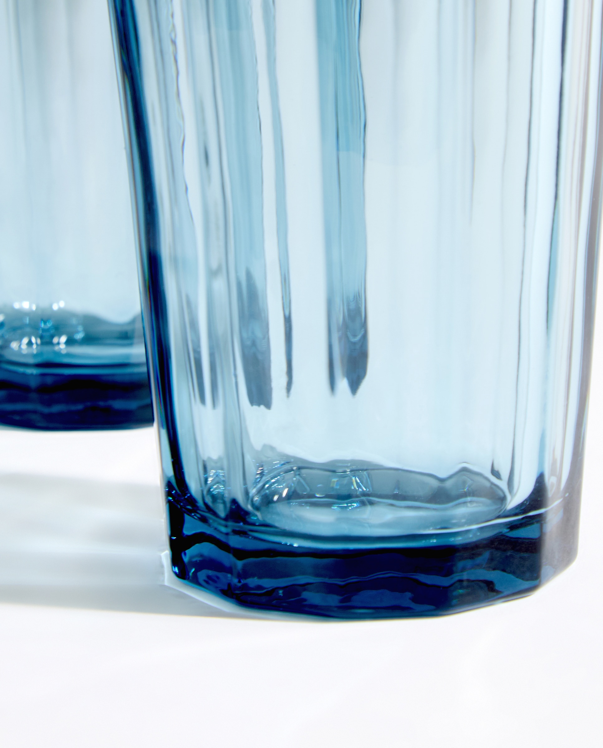 Set de 2 vasos altos de agua Festón Azul-3