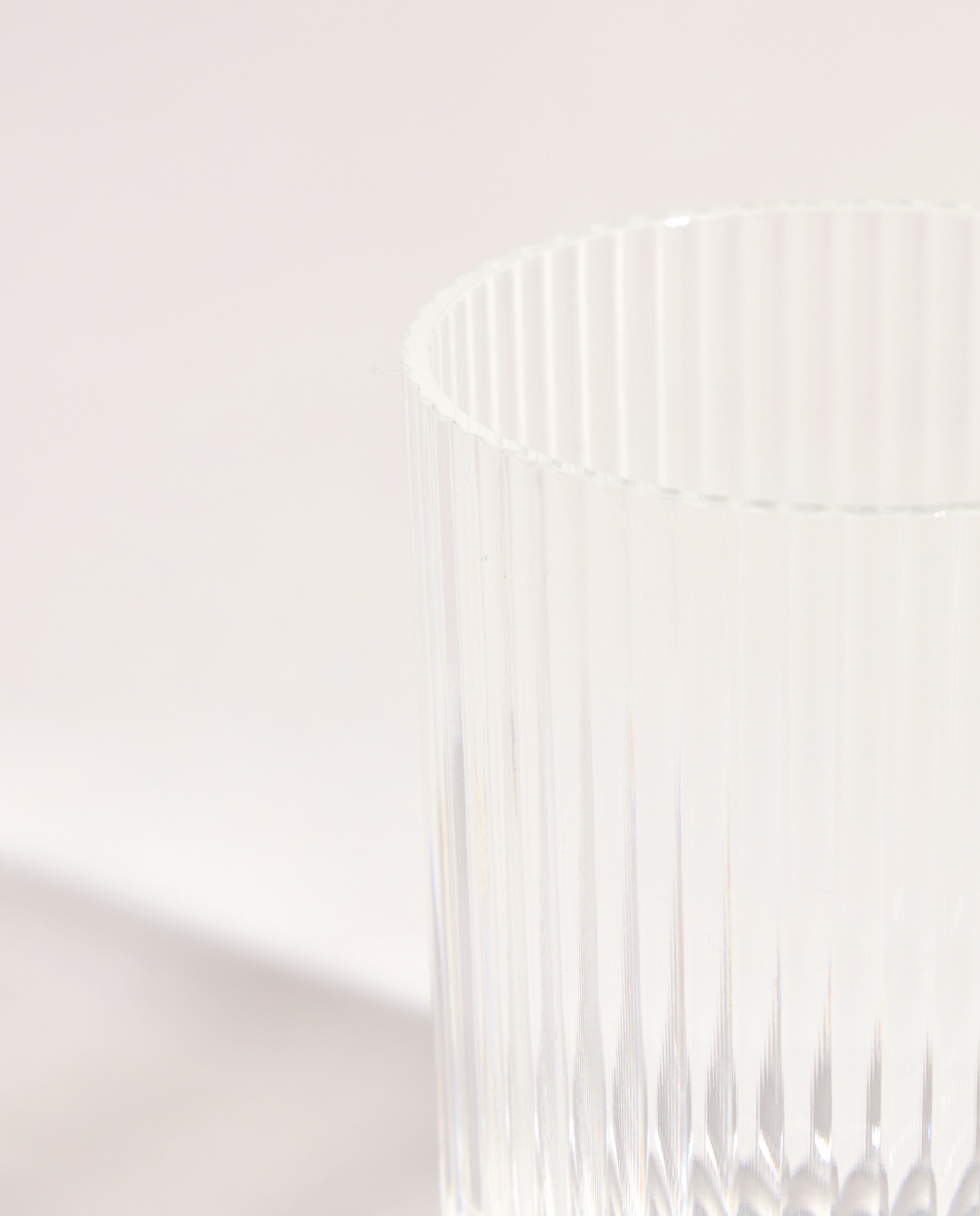 Vaso de agua bajo acrílico Line Transparente-2