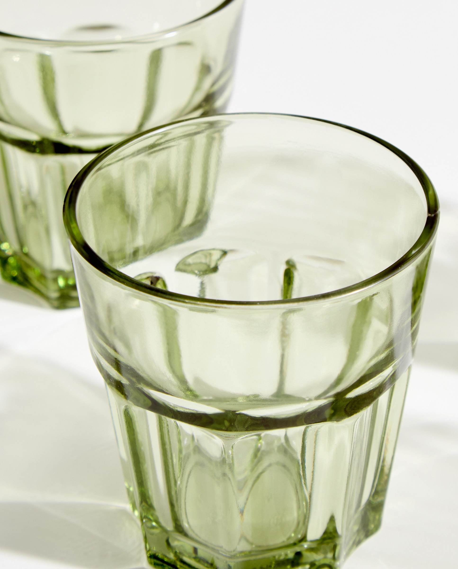 Set de 4 vasos de agua Bistrot Verde-2