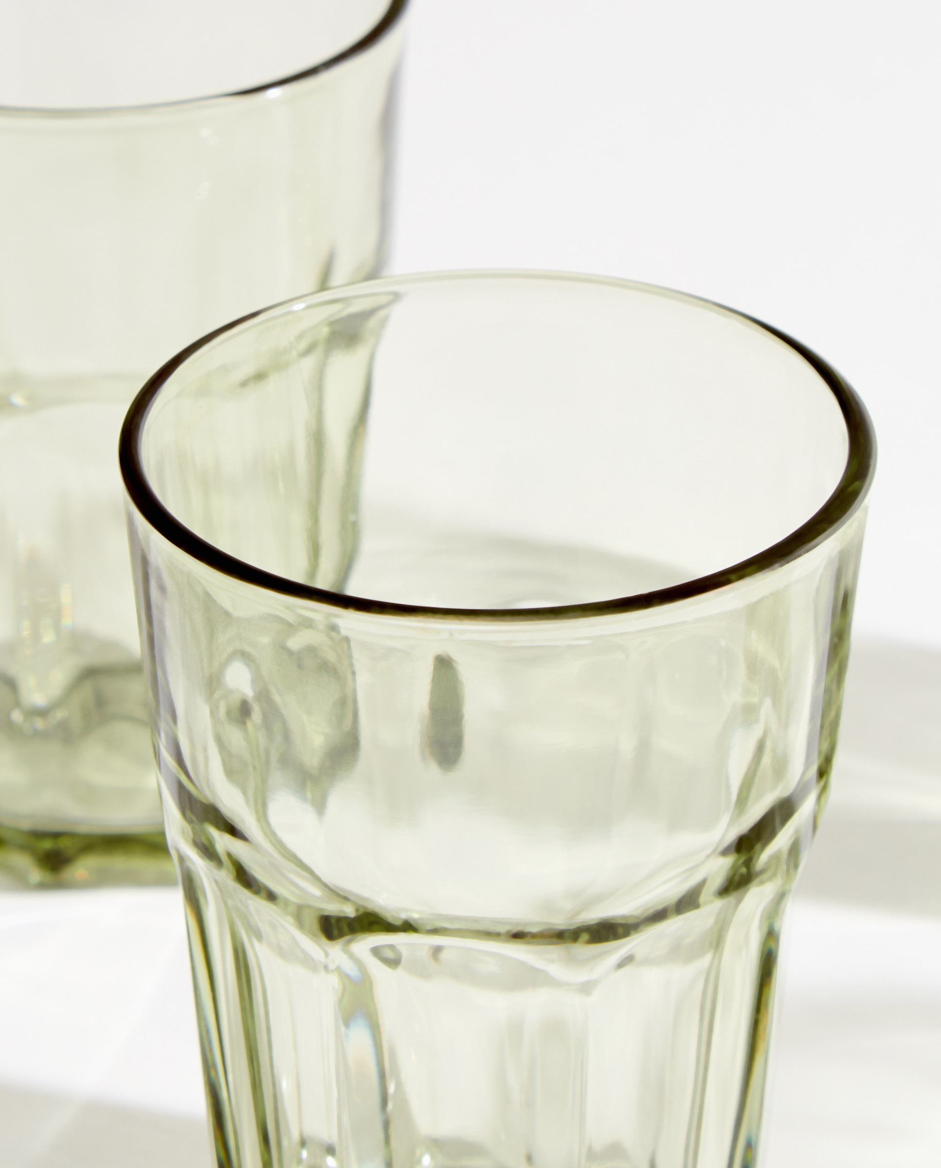 Set de 4 vasos de agua Bistrot Verde-2