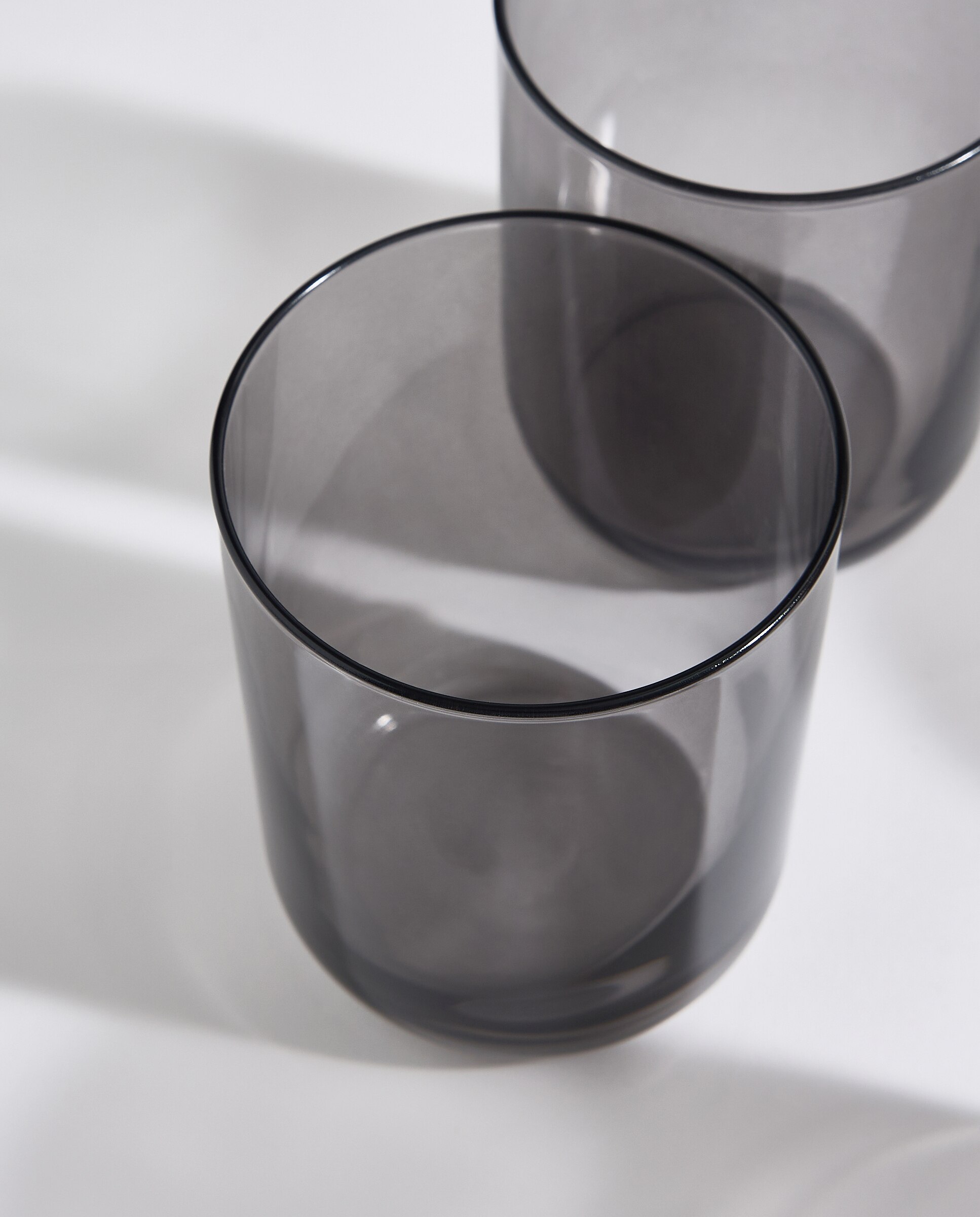 Set de 4 vasos Ágata Gris claro-2