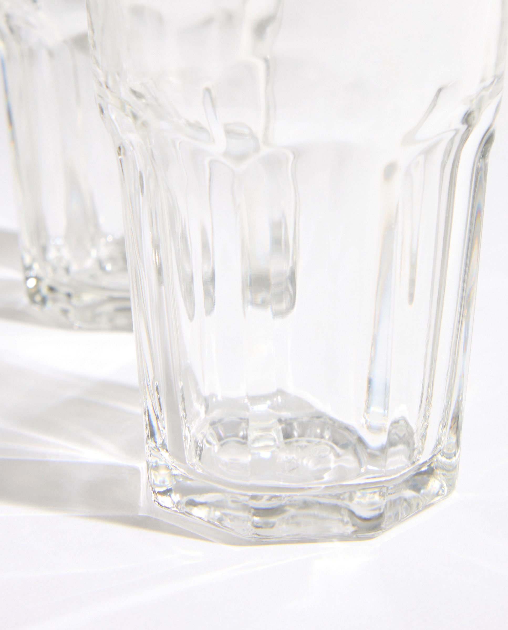 Set de 4 vasos de agua Bistrot Transparente-3