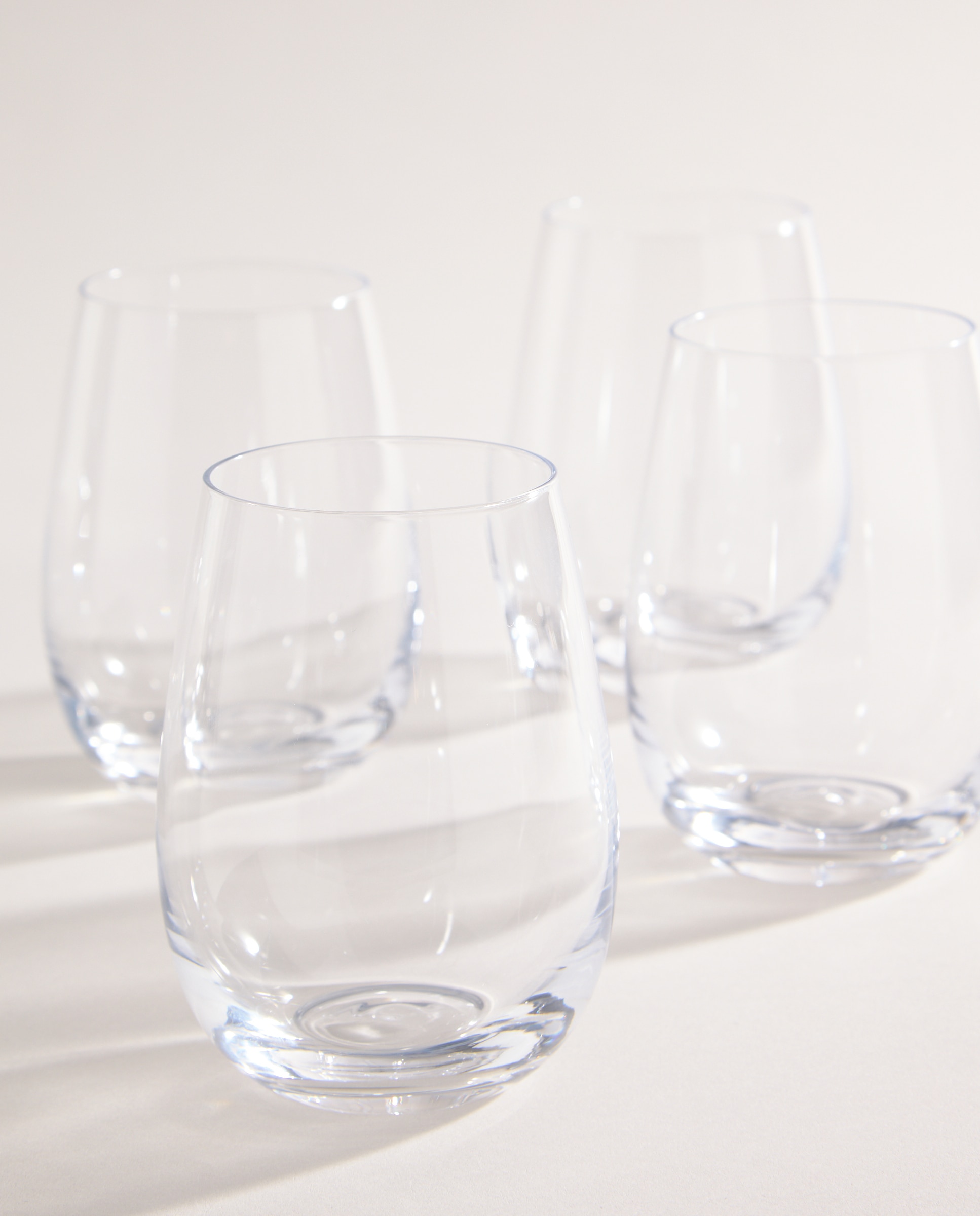 Imagen 0 de Set de 4 vasos de agua Óvalo