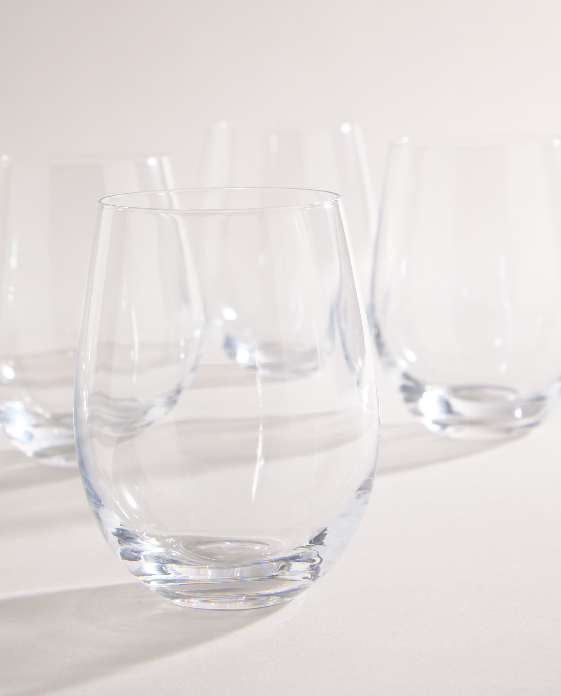 Imagen 0 de Set de 4 vasos de agua Óvalo
